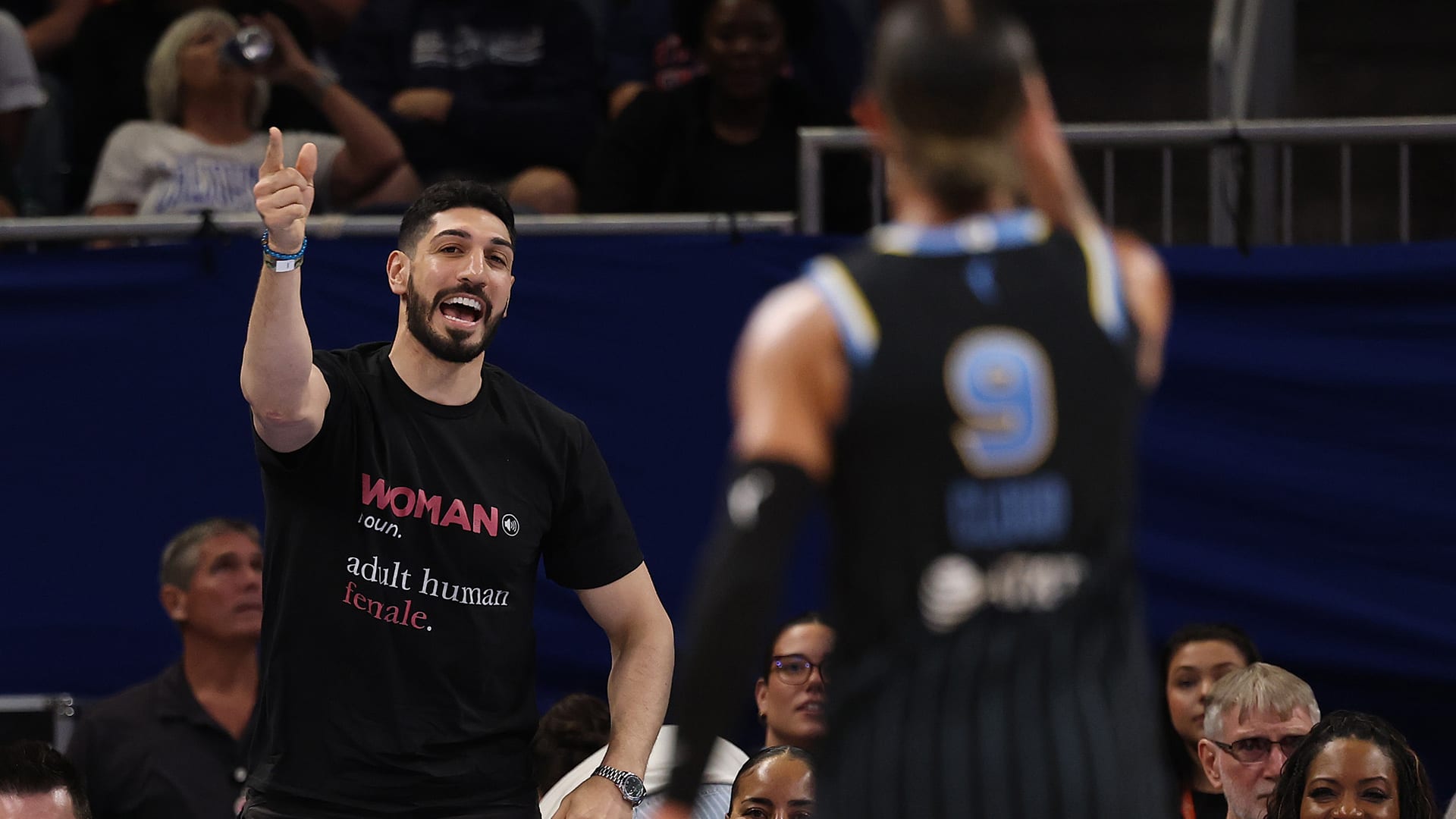 Enes Kanter Freedom Gets Booted From WNBA Game After Getting Into It With Natasha Cloud