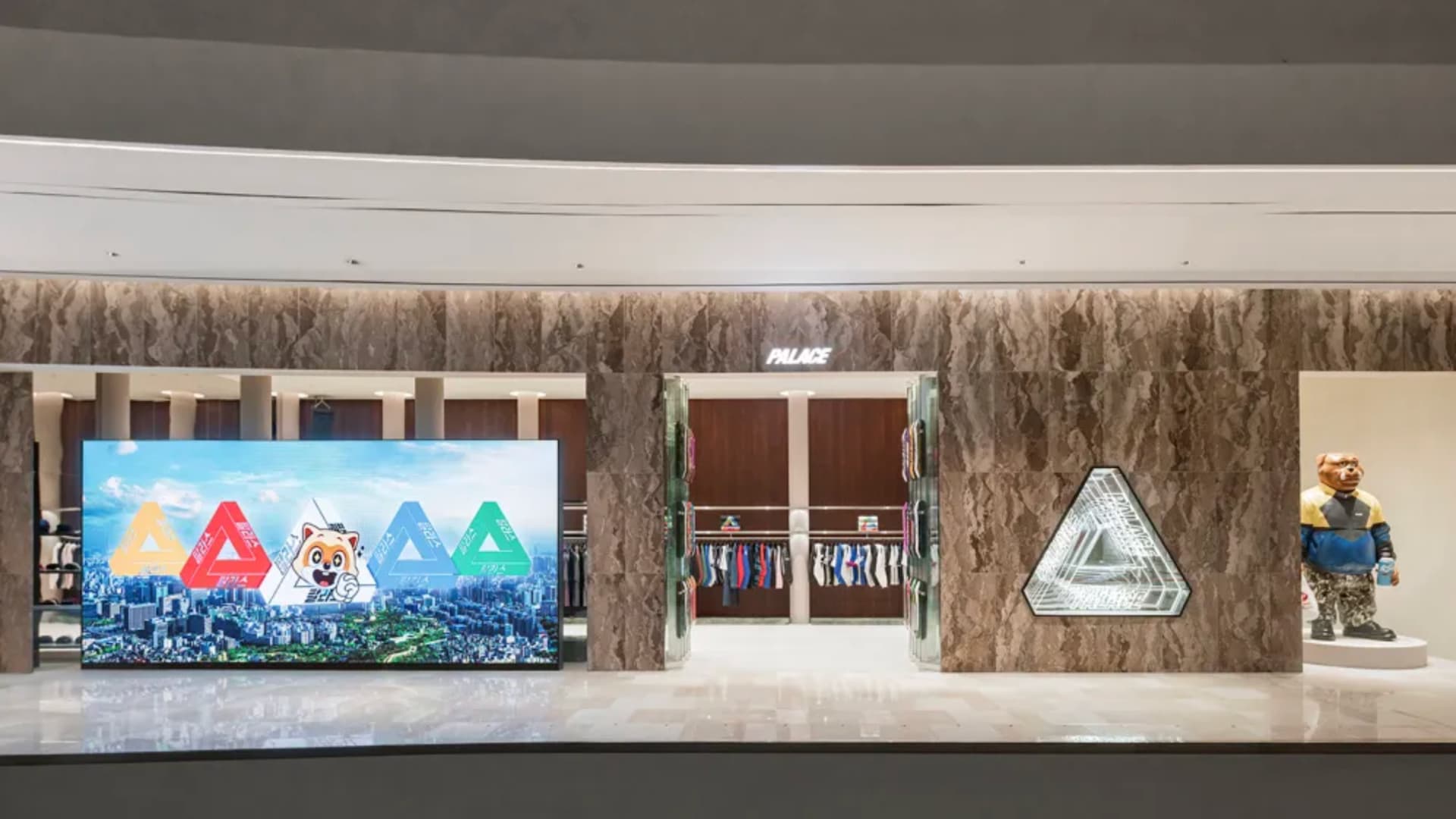 Palace Skateboards Opens Third Seoul Store Inside Lotte World Mall
