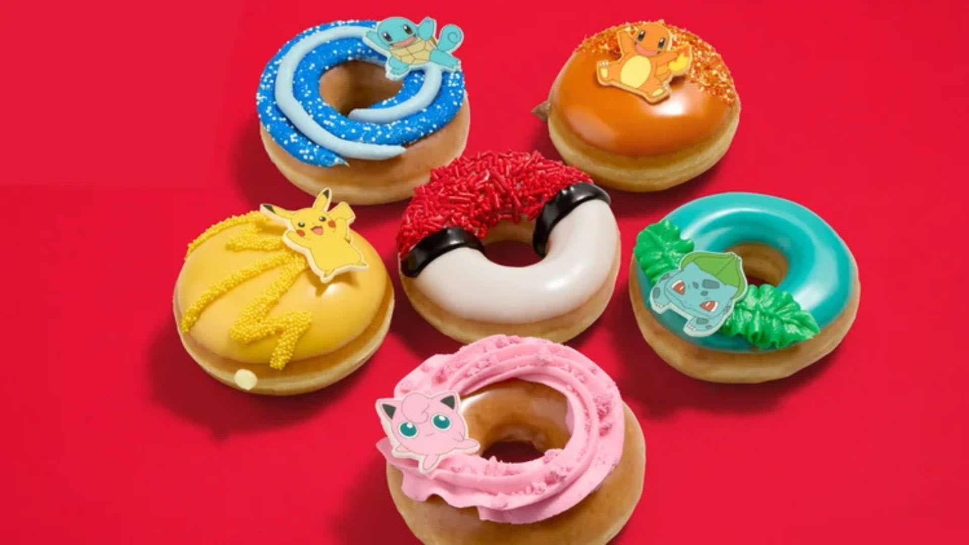 Krispy Kreme Unveils Pokémon Donuts for 30th Anniversary