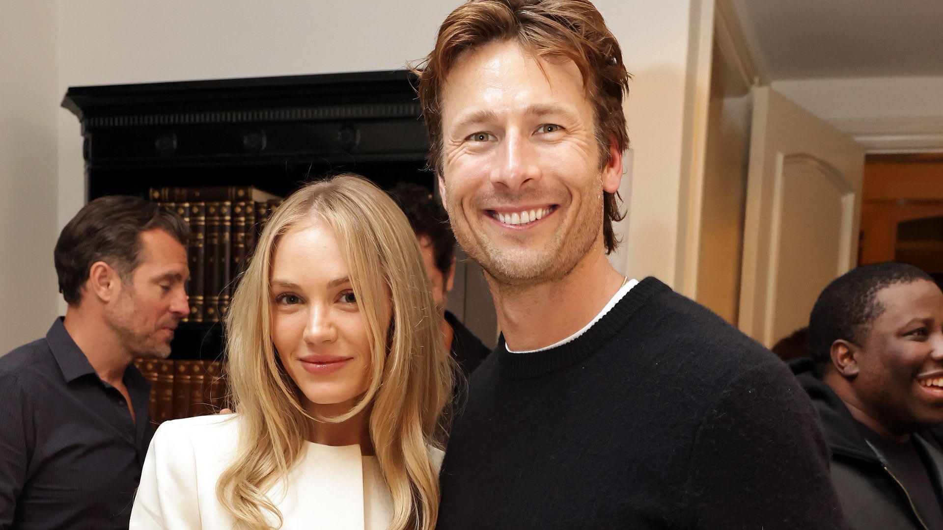 Glen Powell and 'Landman' Star Michelle Randolph Pack on the PDA in Paris