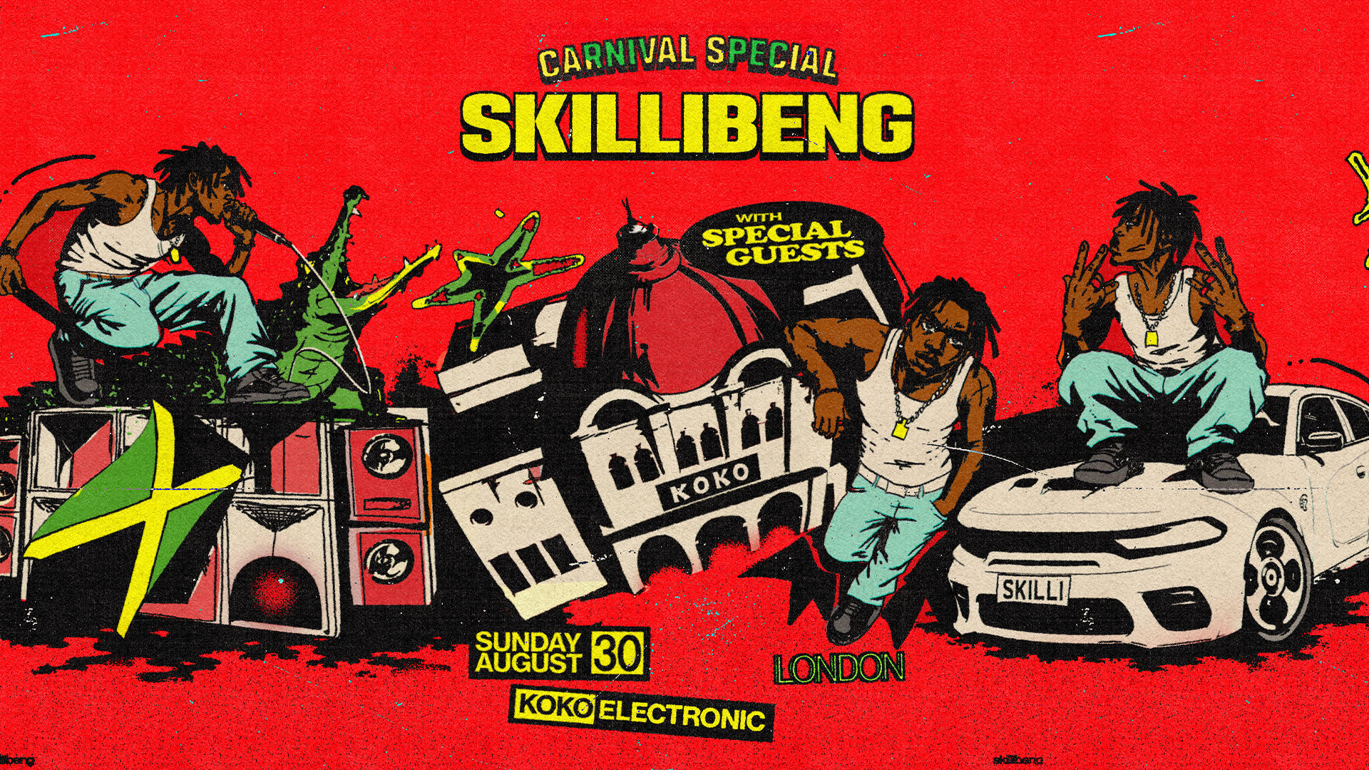 Skillibeng Heads To KOKO As London Gears Up For Notting Hill Carnival