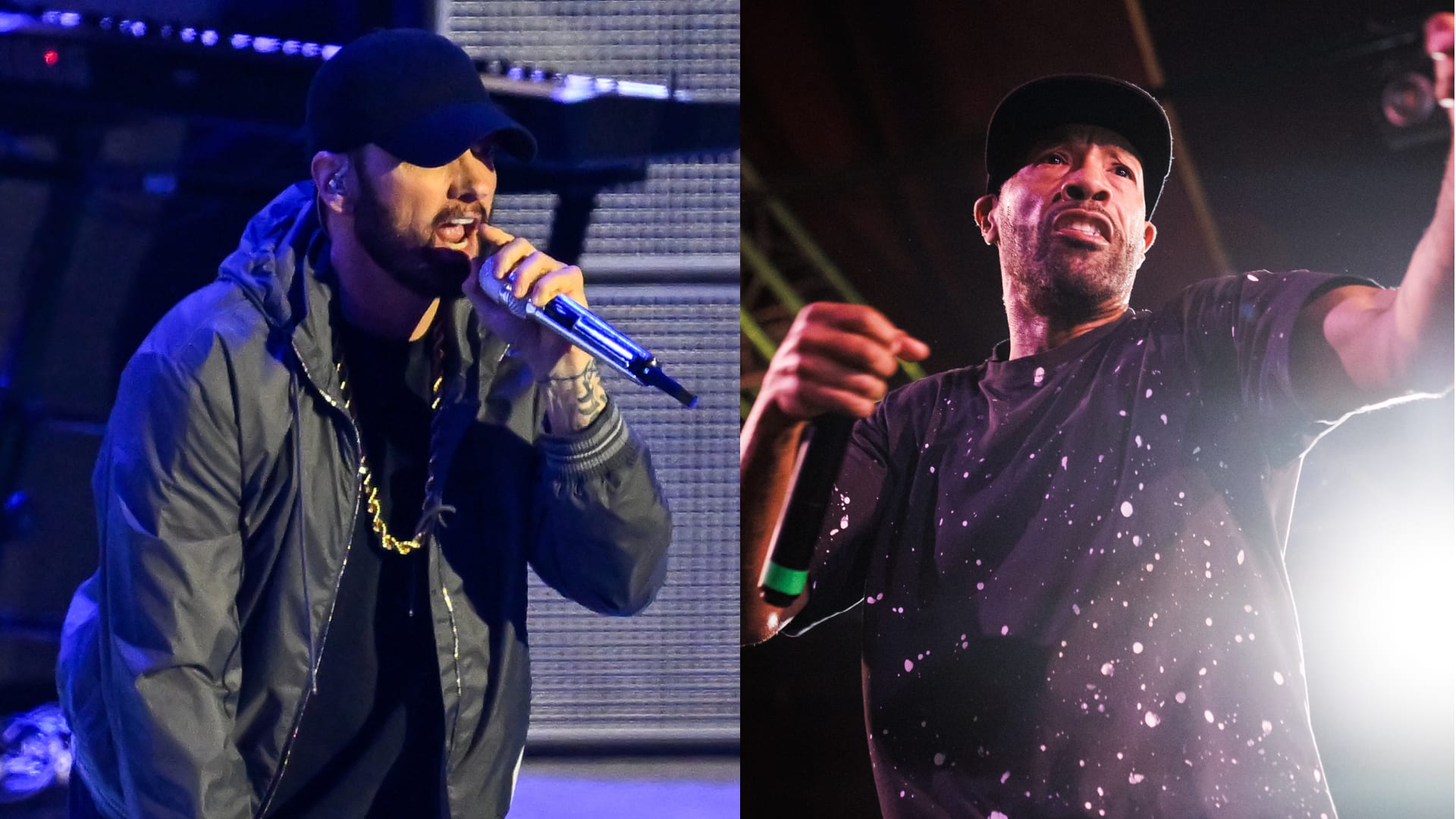 Eminem Says Redman's Ability to 'Bend' Words Opened Up a 'Whole New World' for Him