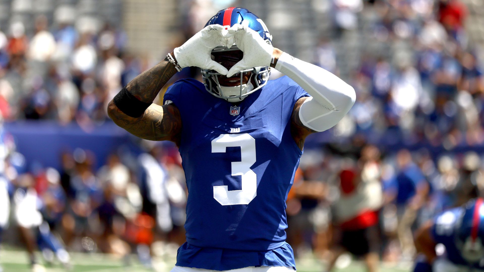Odell Beckham Jr. Makes Giants Return as Roster Battle Heats Up