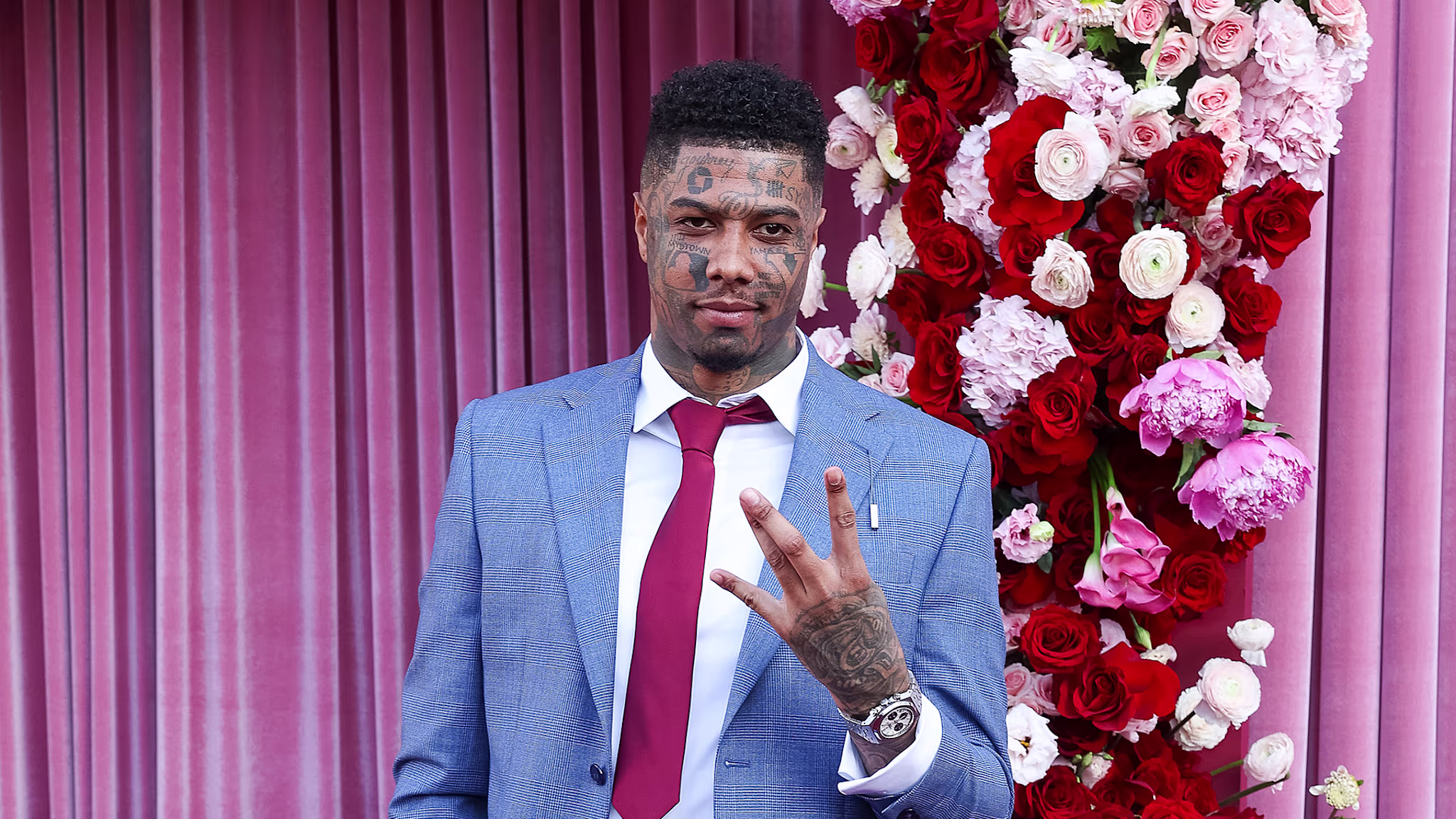 Blueface attends the Hollywood Unlocked's 6th Annual Impact Awards at The Beverly Hilton on June 05, 2026 in Beverly Hills, California.