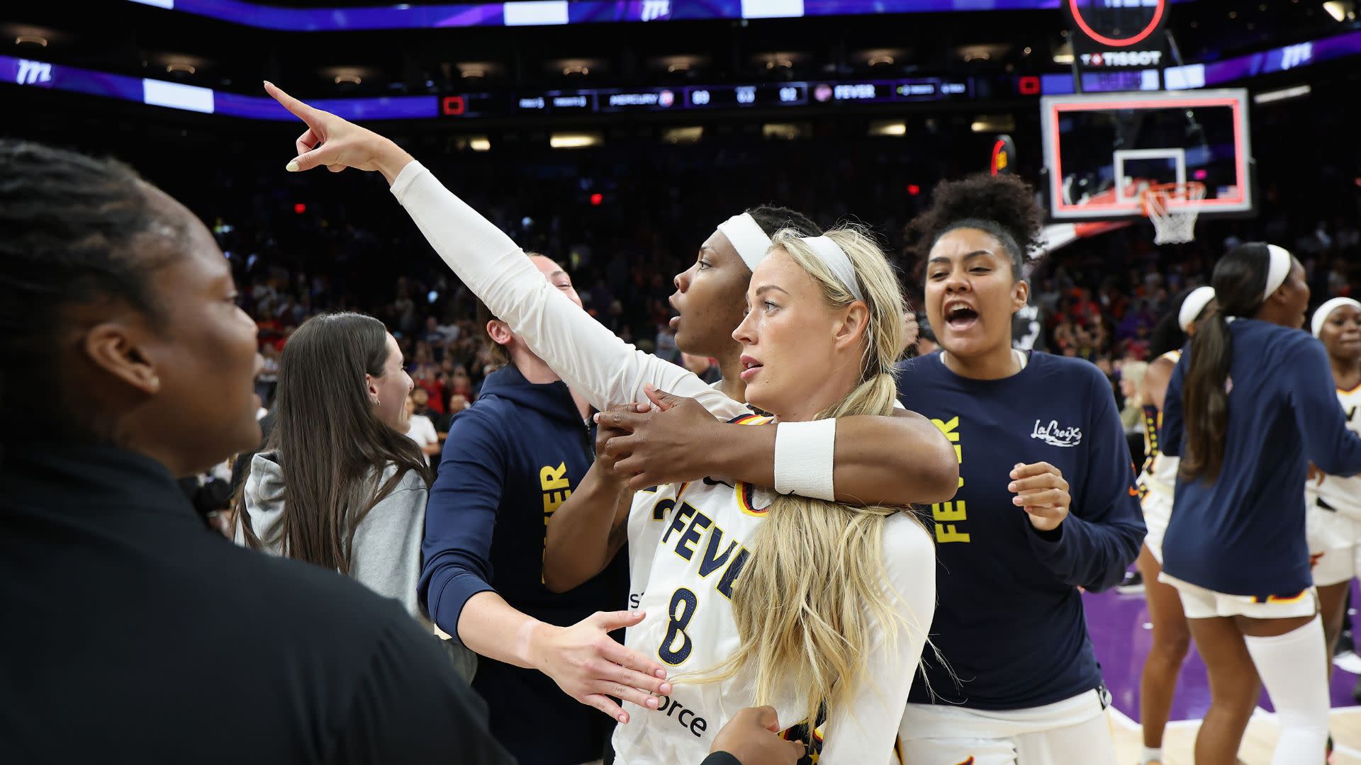 Brands Cannot Monetize Sophie Cunningham's Pointing Meme, Says WNBA