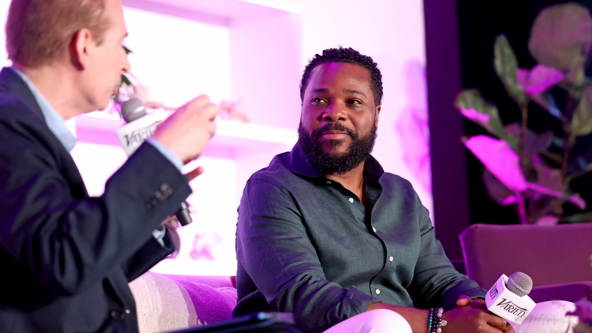 LOS ANGELES, CALIFORNIA - JUNE 07: Malcolm-Jamal Warner speaks onstage during Variety's TV FYC Fest on June 07, 2023 in Los Angeles, California.
