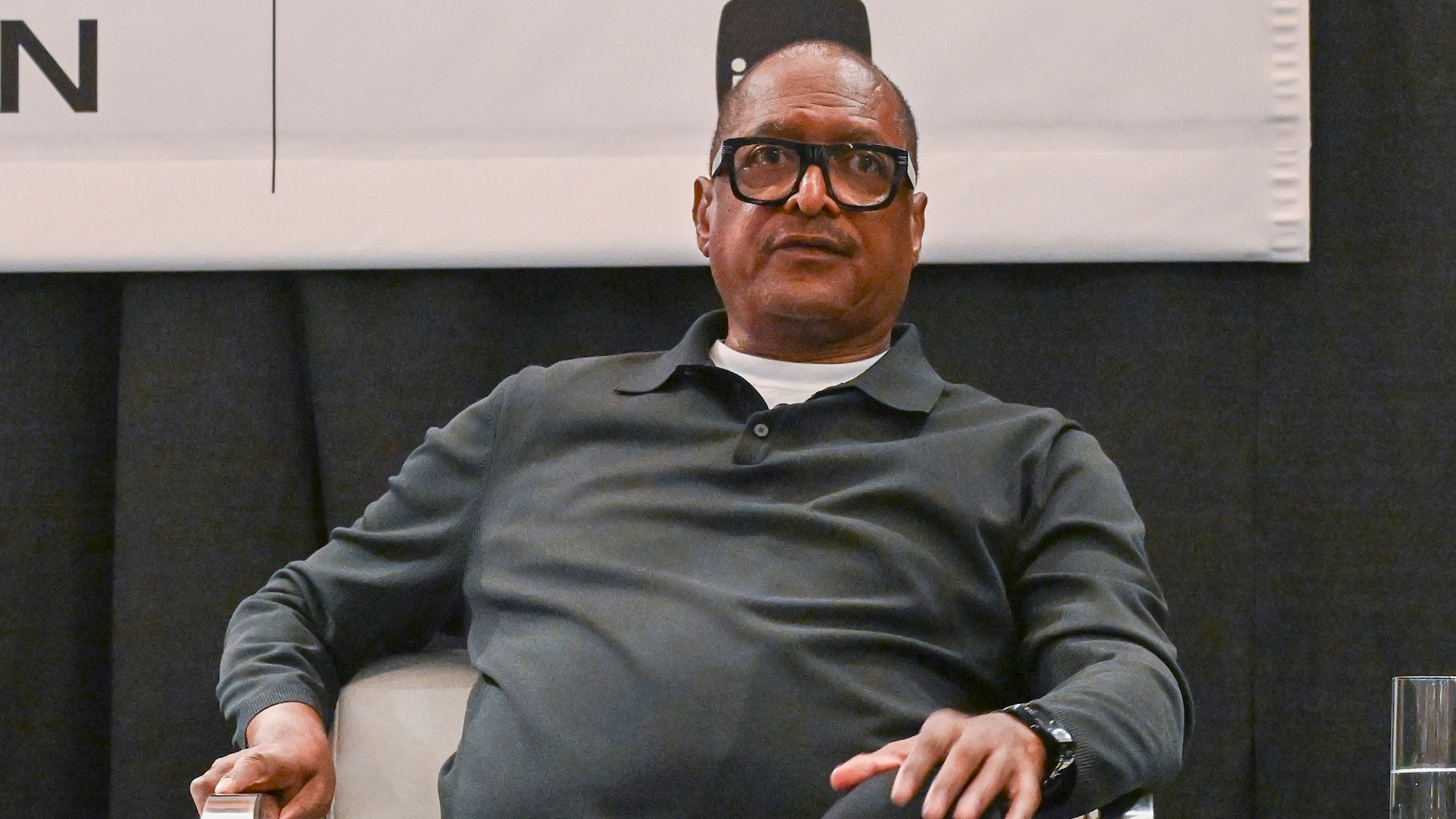 AUSTIN, TEXAS - MARCH 10: Mathew Knowles speaks during the panel 'The Gen Z Boomer Millennial Showdown' at Austin Marriott Downtown on March 10, 2025 in Austin, Texas.