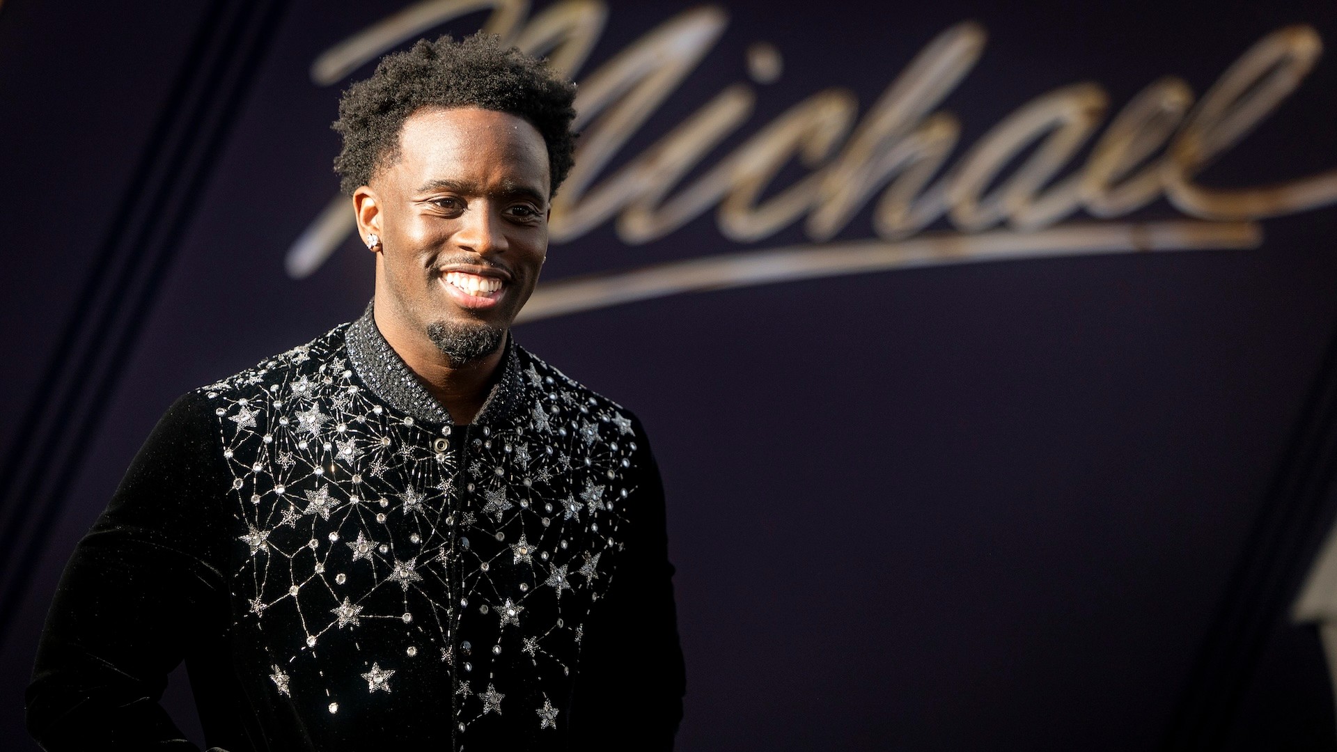 HOLLYWOOD, CALIFORNIA - APRIL 20: Kai Cenat attends the premiere of Lionsgate's "Michael" at Dolby Theatre on April 20, 2026 in Hollywood, California. 
