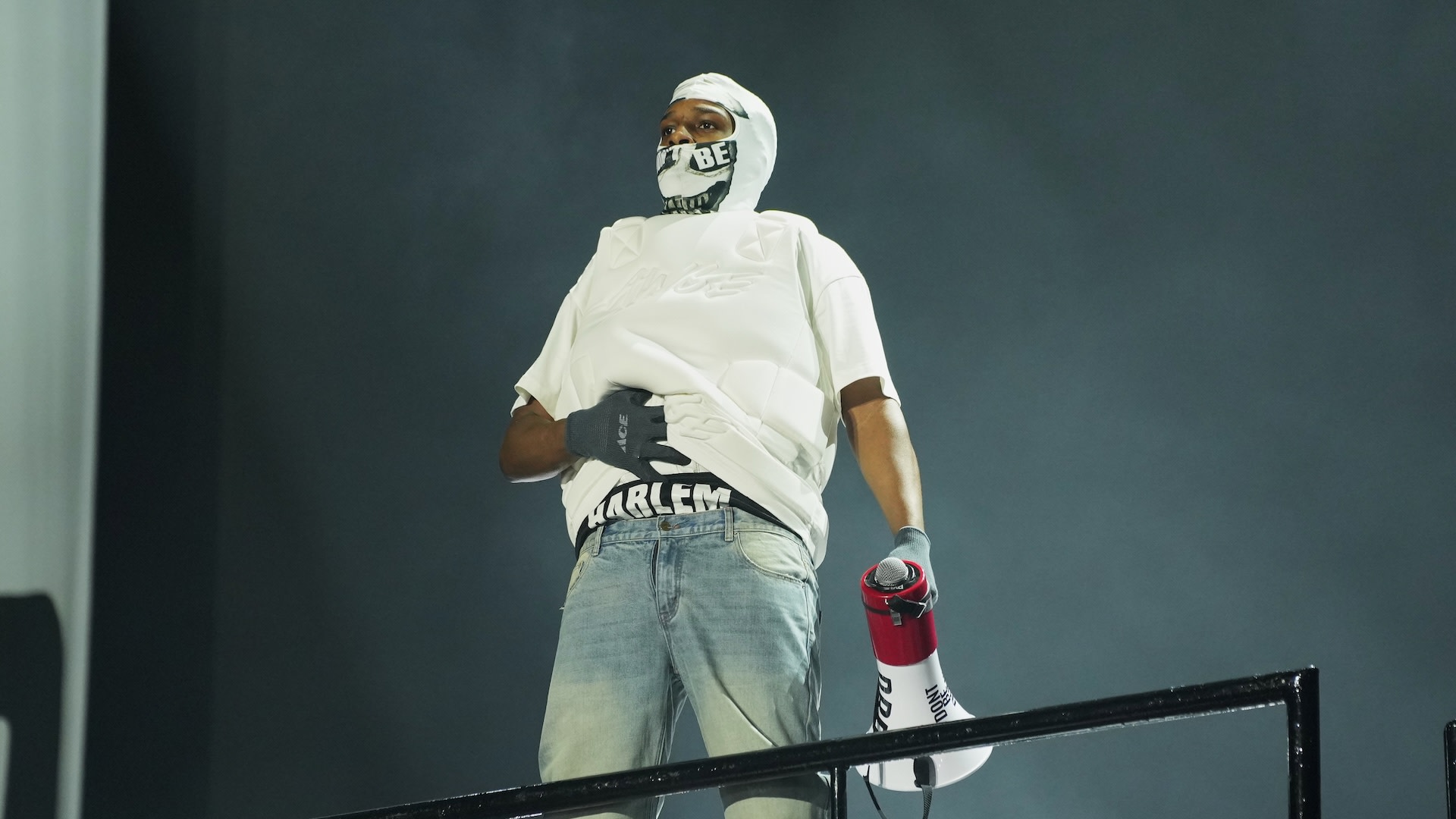 A$AP Rocky performs onstage at 2026 Governors Ball Music Festival held at Flushing Meadows Corona Park on June 07, 2026 in New York, New York.