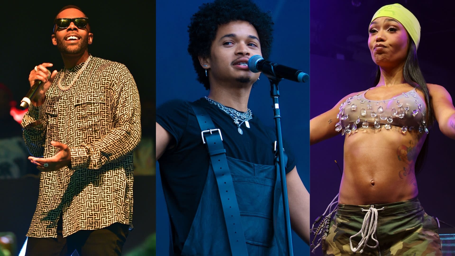 Mario and Destin Conrad Join Coi LeRay at Essence Fest Coca Cola Stage