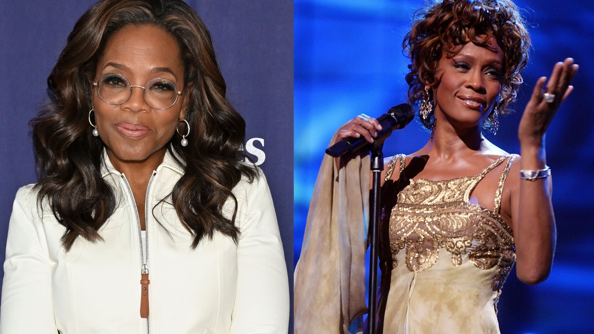 Oprah Winfrey Recalls the Time Whitney Houston Fell Offstage: 'I Begged Them Not to Put Those Pictures Out'