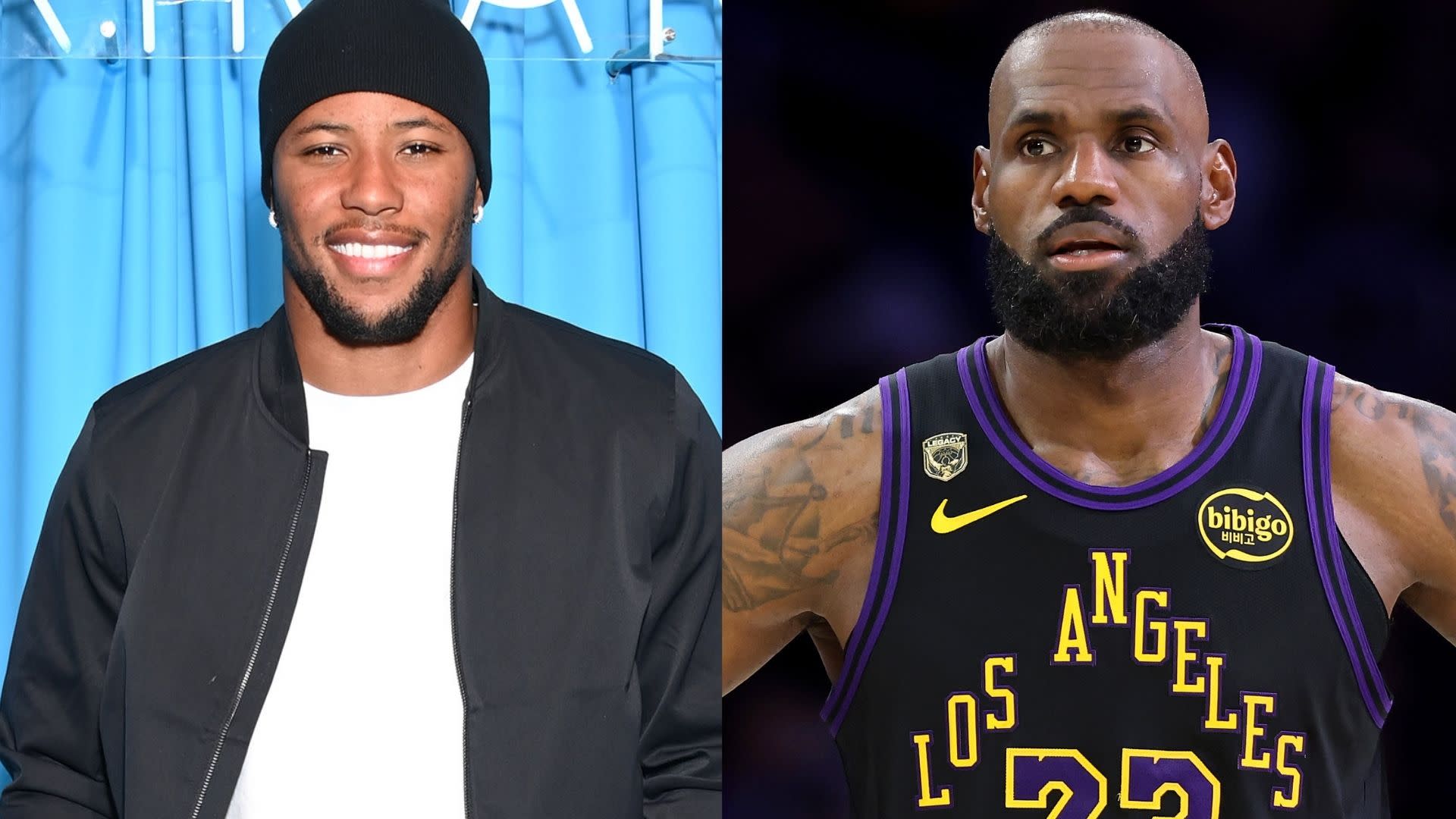 Saquon Barkley Pushes for LeBron to Come to Philly: 'You'd Be Remembered Forever'