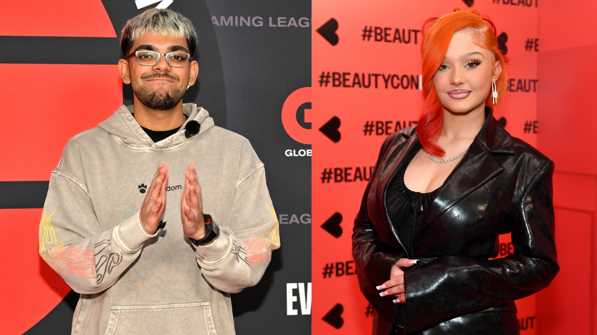 INGLEWOOD, CALIFORNIA - APRIL 09: N3on attends Global Gaming League SZN ZRO Championship Match: Howie Mandel vs. NE-YO at WePlay Studios on April 09, 2026 in Inglewood, California. 

LOS ANGELES, CALIFORNIA - SEPTEMBER 16: Alabama Barker attends Beautycon™ Los Angeles 2023 at The Reef on September 16, 2023 in Los Angeles, California.