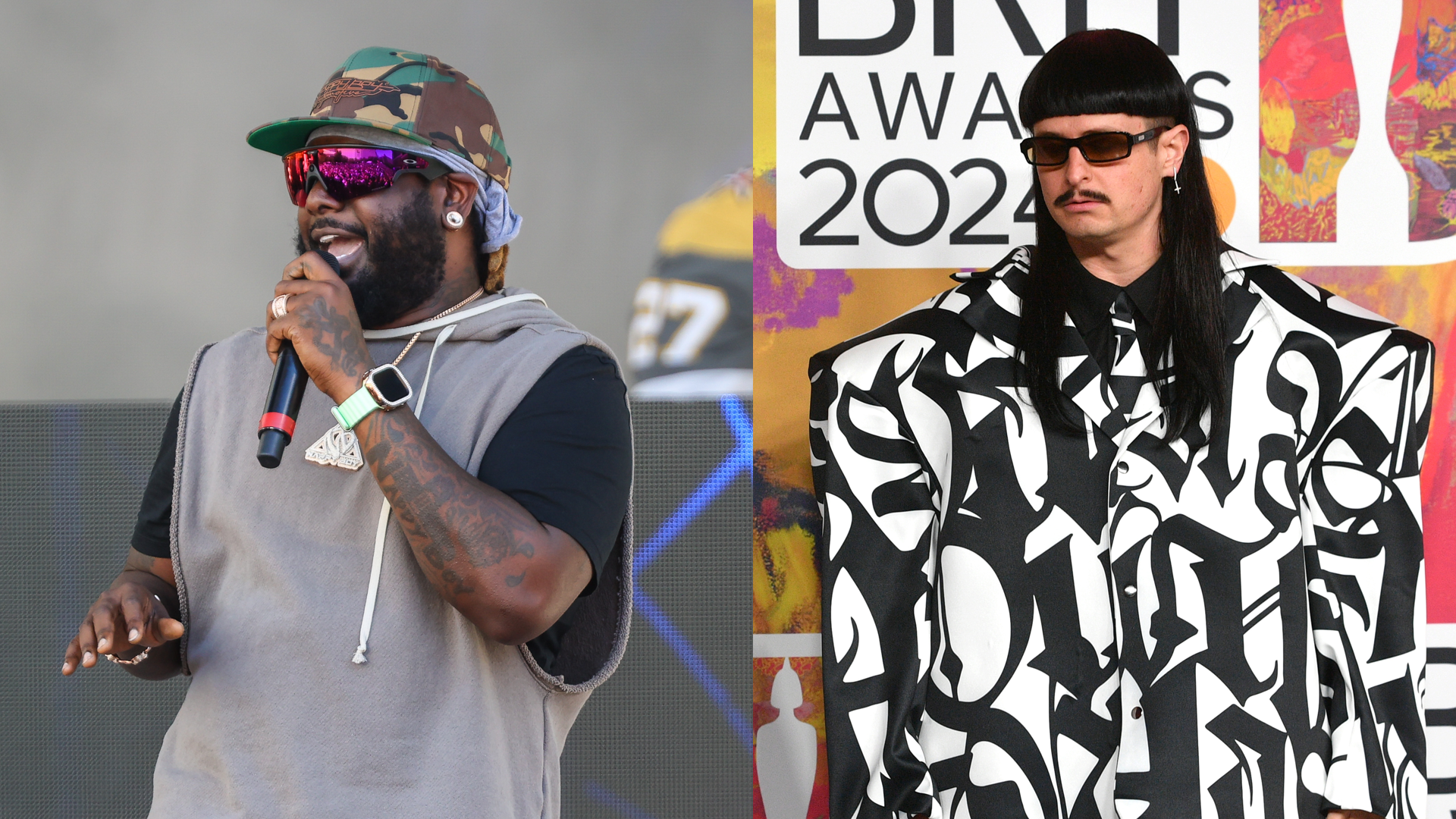 LAS VEGAS, NV - JUNE 09: T-Pain performs a free concert in Toshiba Plaza prior to game four of the 2026 Stanley Cup Final at T-Mobile Arena on June 09, 2026 in Las Vegas, NV. 

LONDON, ENGLAND - MARCH 02: (EDITORIAL USE ONLY. NO PUBLICATIONS DEVOTED EXCLUSIVELY TO THE ARTIST) Oliver Tree attends the BRIT Awards 2024 at The O2 Arena on March 02, 2024 in London, England. 