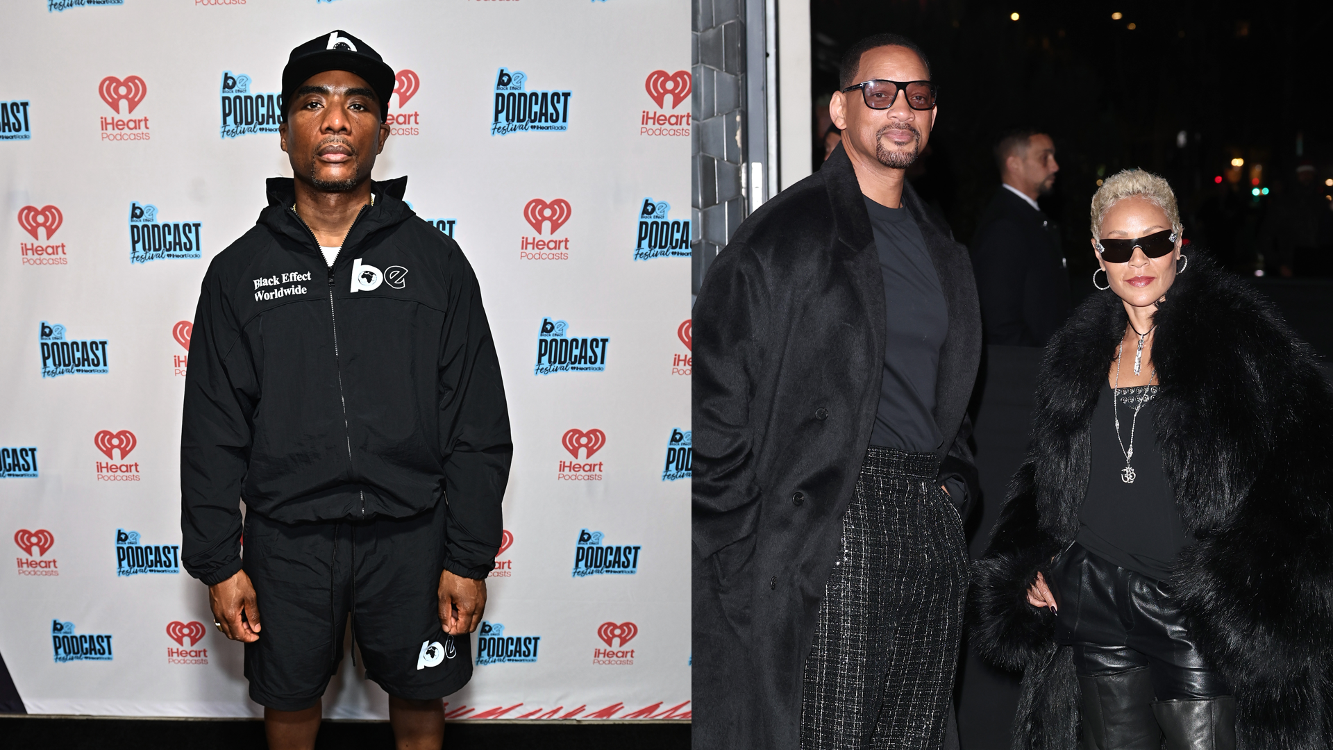 ATLANTA, GEORGIA - APRIL 25: Charlamagne tha God attends 2026 Black Effect Podcast Festival at Pullman Yards on April 25, 2026 in Atlanta, Georgia. 

PARIS, FRANCE - JANUARY 21: Will Smith and Jada Pinkett Smith attends the Louboutin Capsule Collection By Jaden Smith Launch as part of Paris Fashion Week on January 21, 2026 in Paris, France. 
