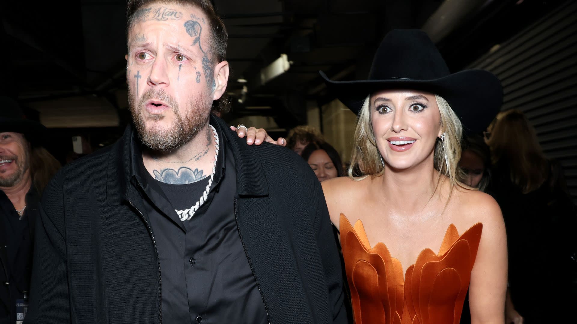 Lainey Wilson Says Jelly Roll Was 'Flashing Everybody' at Her Wedding