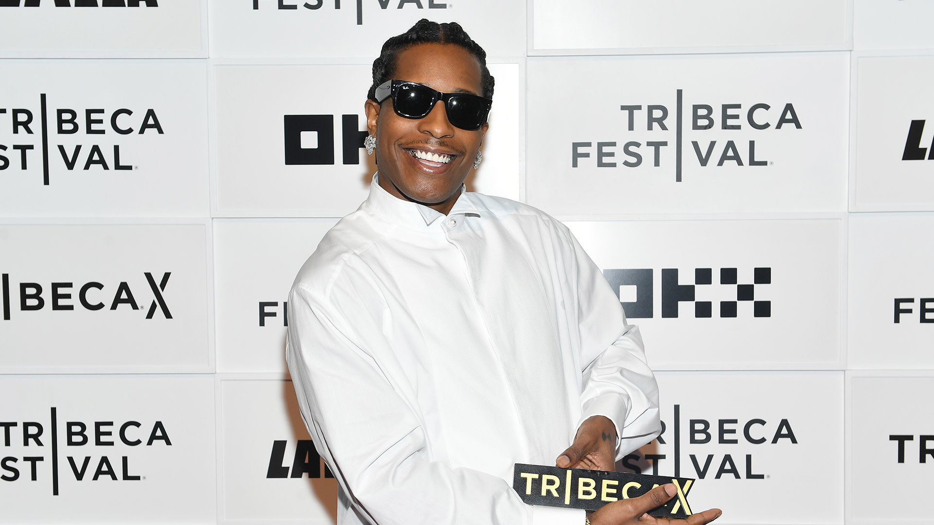 A$AP Rocky attends Tribeca X Awards Ceremony- 2026 Tribeca Festival at Spring Studios on June 09, 2026 in New York City. 
