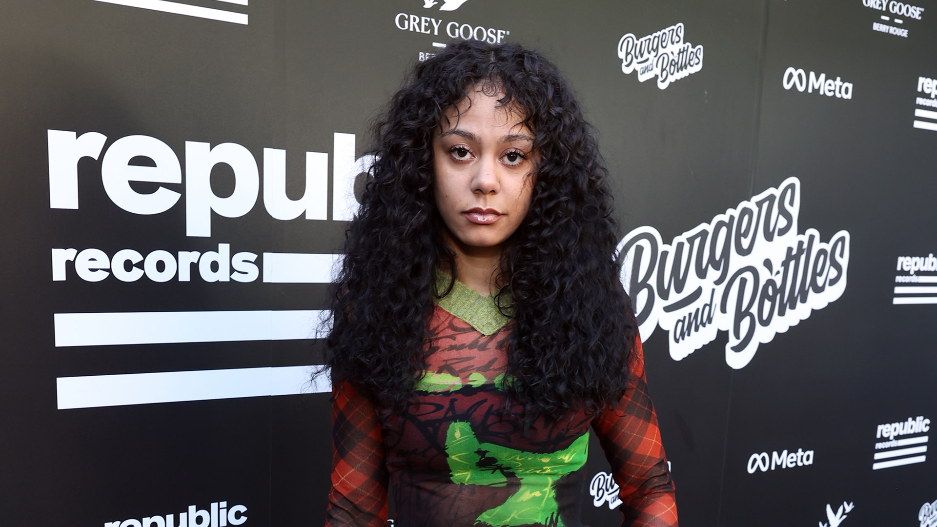 Karrahbooo attends the Republic Records Burgers & Bottles BET Celebration at Serra on Vine on June 27, 2026 in Hollywood, California.