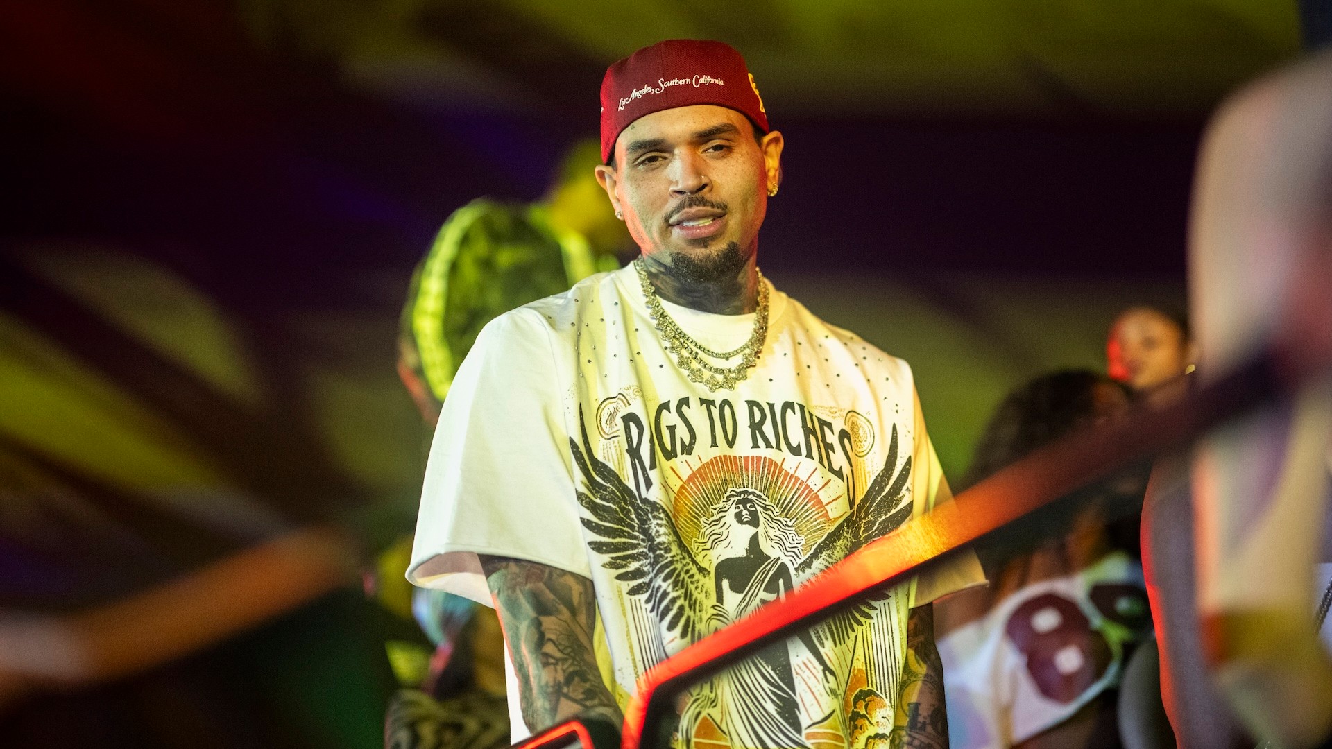 ATLANTA, GEORGIA - OCTOBER 3: Chris Brown attends Doo-Wop All R&B Soul Music Presents Breezy Bowl XX Official Tour Afterparty Hosted by Chris Brown at The Dome Atlanta on October 3, 2025 in Atlanta, Georgia.