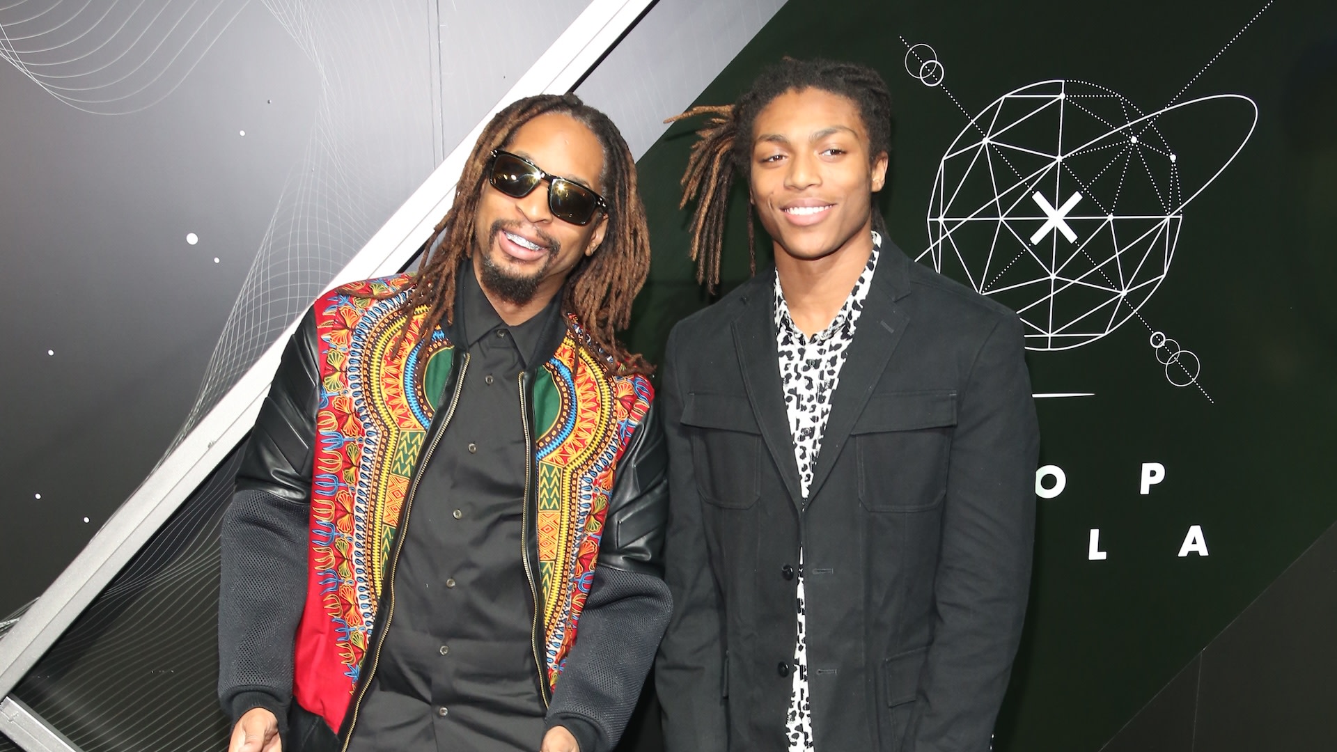 BROOKLYN, NY - OCTOBER 24: (L-R) Lil Jon and Nathan Smith attend the Pencils of Promise 2018 Gala at the Brooklyn Navy Yard's Duggal Greenhouse on October 24, 2018 in Brooklyn, New York.