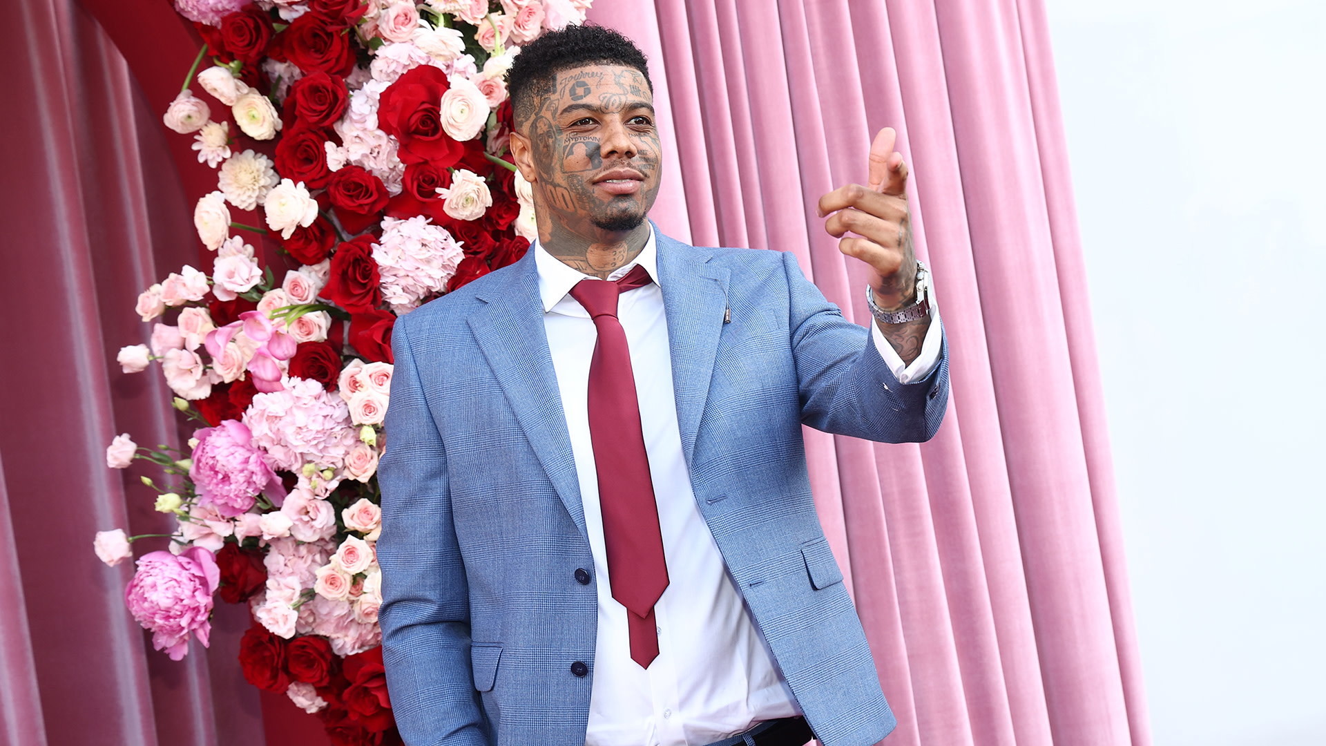 Blueface at the 6th Annual Hollywood Unlocked Impact Awards held at The Beverly Hilton on June 05, 2026 in Los Angeles, California. 