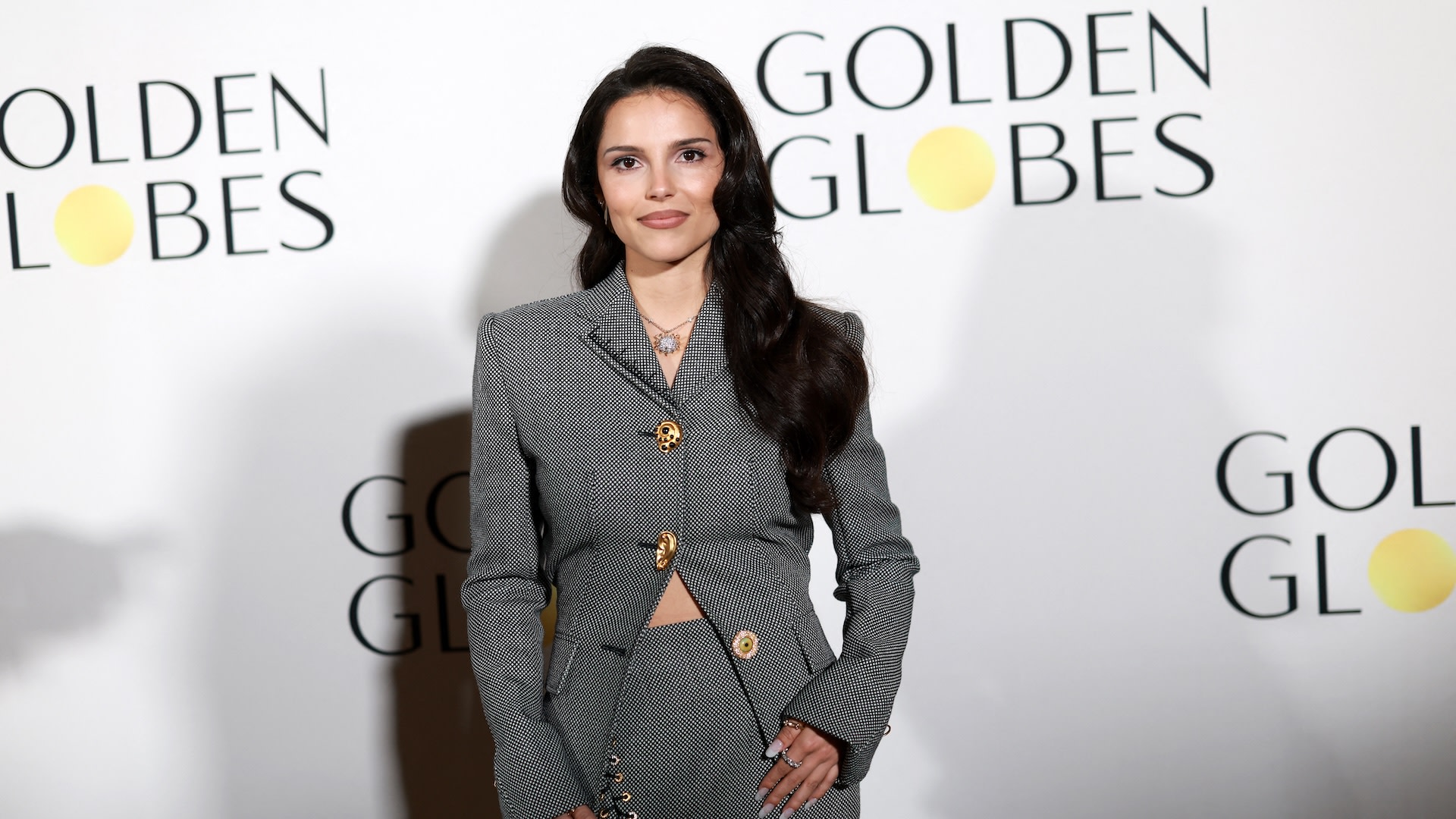 US actress Inde Navarrette attends The Road to the Golden Globes party at the Four Seasons Hotel during Toronto International Film Festival in Toronto, Ontario, Canada on September 12, 2026.