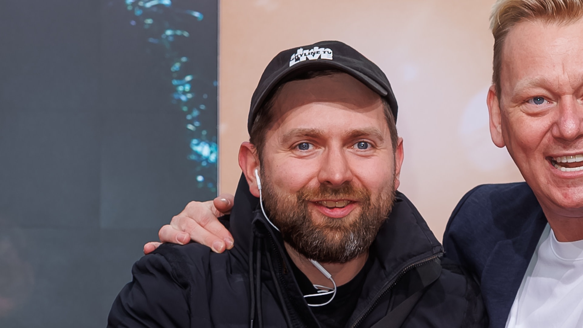 BERLIN, GERMANY - APRIL 10: Adam Wolke and Knossi (Jens Knossalla) attend the "Michael" premiere at Uber Eats Music Hall on April 10, 2026 in Berlin, Germany. 