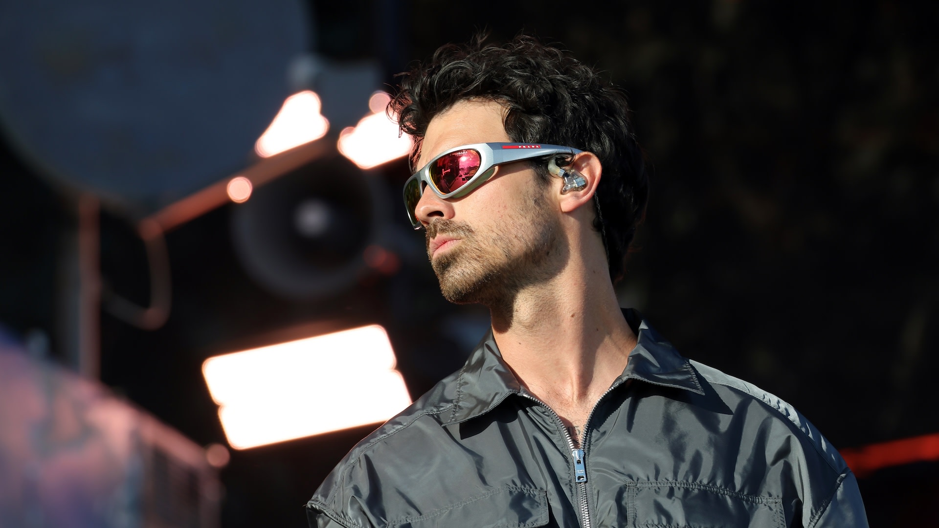 Joe Jonas performs with Teddy Swims at the Coachella Stage during the 2026 Coachella Valley Music and Arts Festival at Empire Polo Club on April 10, 2026 in Indio, California.