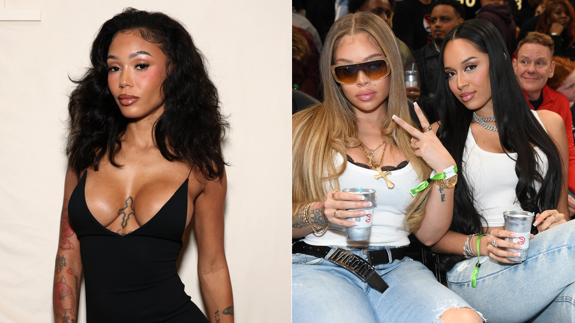 NEW YORK, NEW YORK - SEPTEMBER 13: Coi Leray attends 2026 ESSENCE Fashion House on September 13, 2026 in New York City. 

ATLANTA, GEORGIA - JANUARY 28: Rapper Latto and her sister Brooklyn Nikole attend the game between the Houston Rockets and the Atlanta Hawks at State Farm Arena on January 28, 2025 in Atlanta, Georgia.