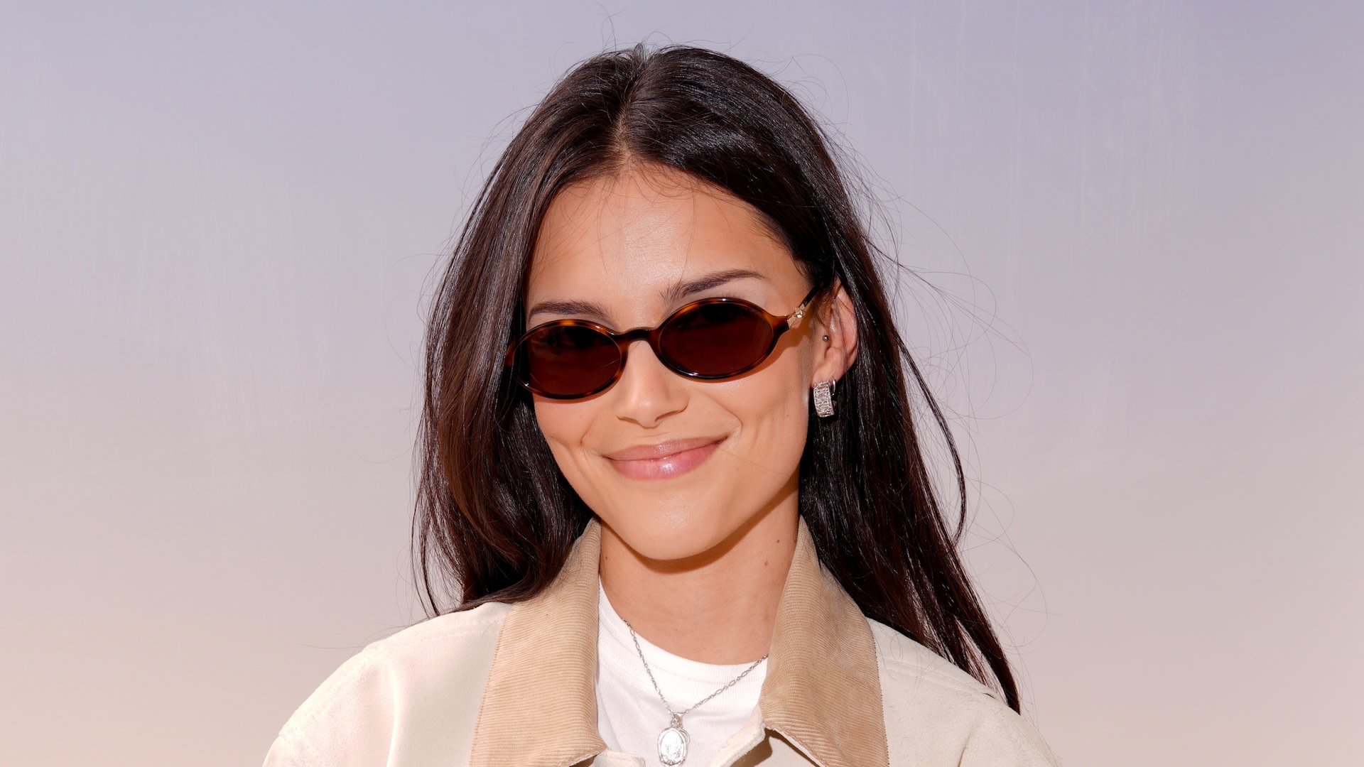 Inde Navarrette at the Christian Dior fashion show as a part of RTW Spring/Summer 2027 fashion week held at Bassin de l'Octogone on September 29, 2026 in Paris, France.