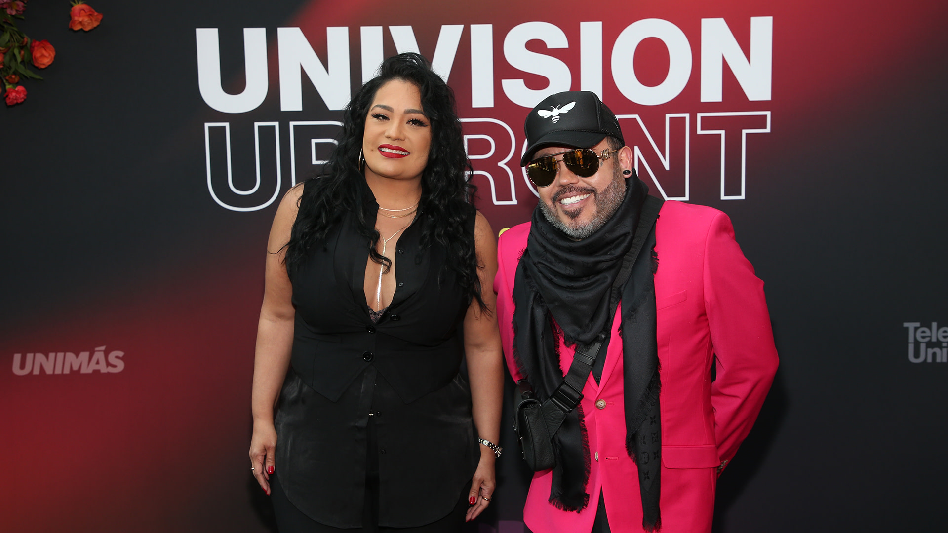 Suzette Quintanilla and A.B. Quintanilla attend 2022 Univision Upfront at River Pavillion at the Jacob Javits Center on May 17, 2022 in New York City.