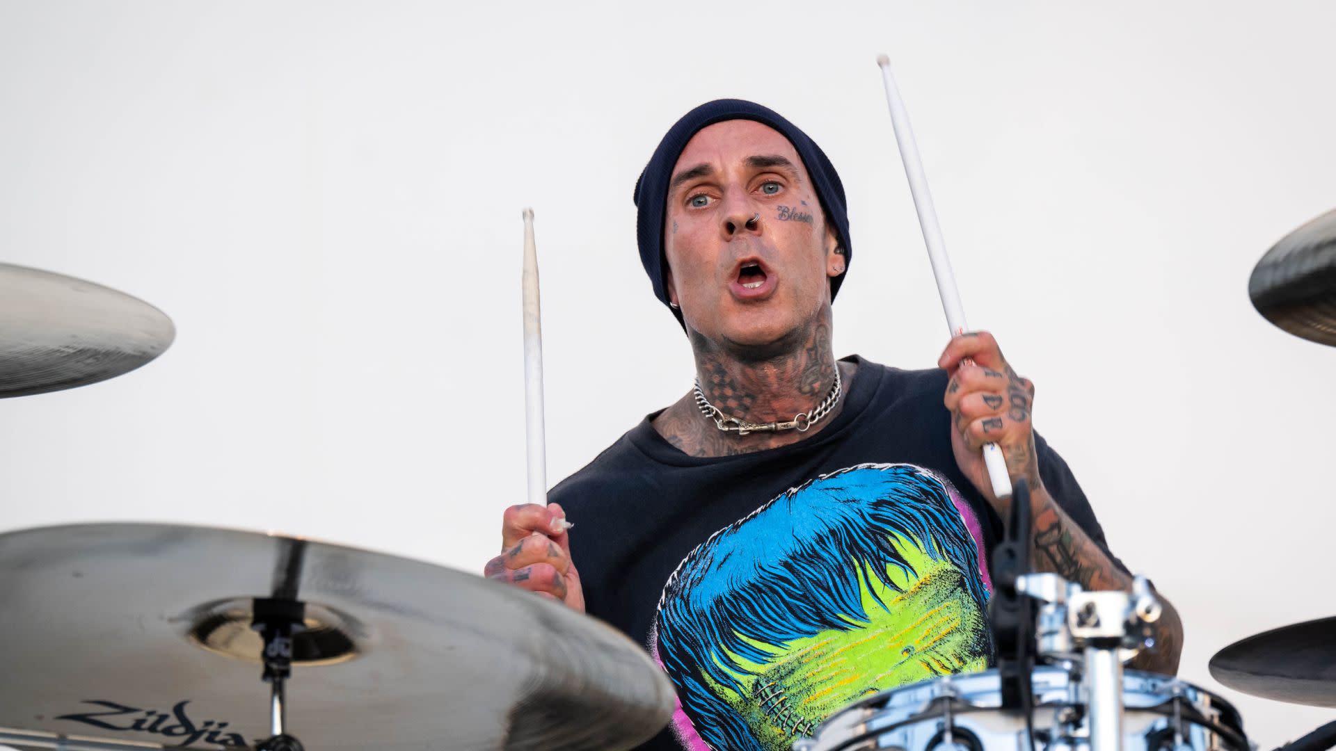 Travis Barker Says He Hid Meat in His Pockets Before Announcing He Was Vegan