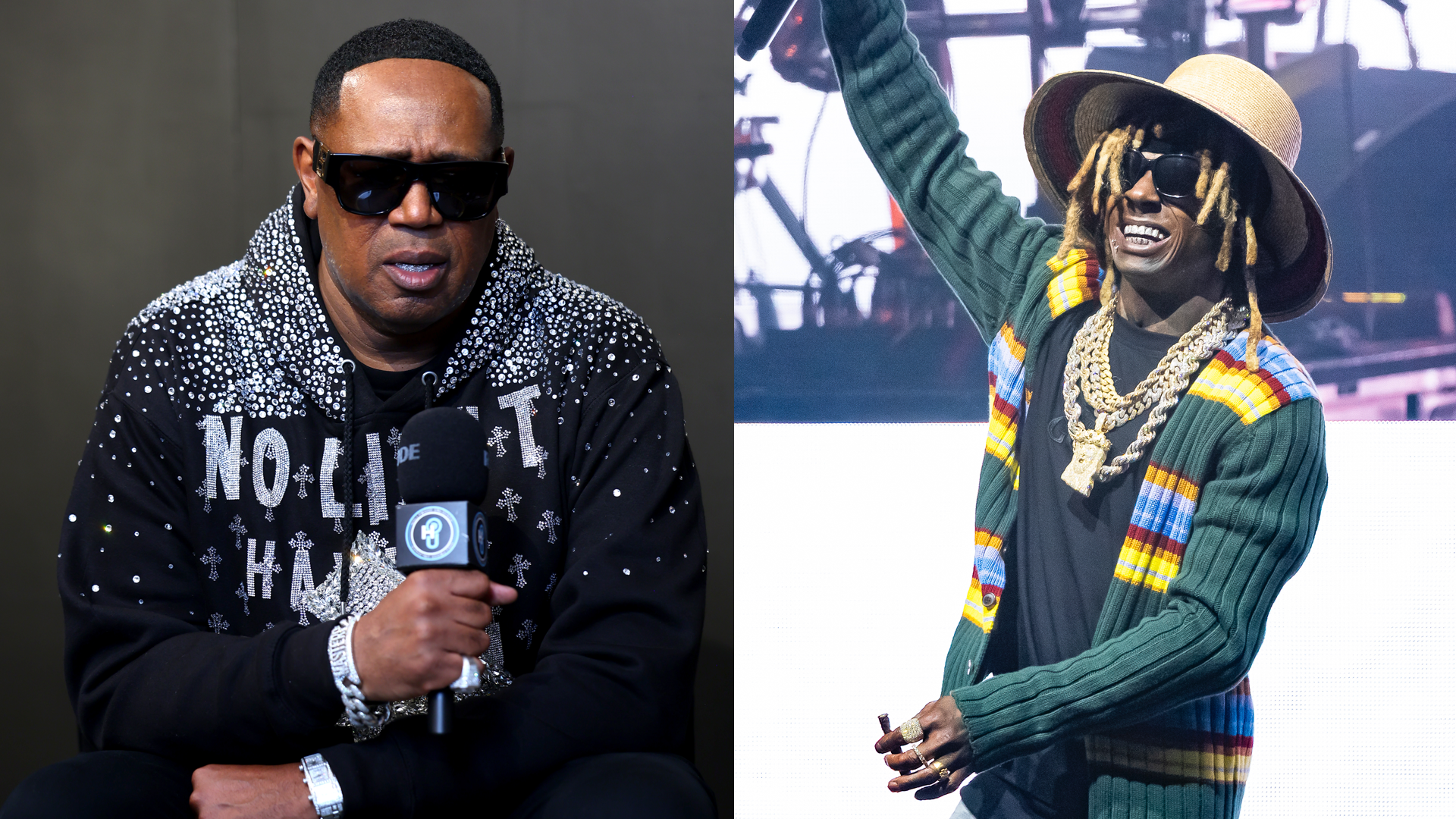 LOS ANGELES, CALIFORNIA - JUNE 27: Master P speaks during the BET Awards 2026 Media House at Hudson Loft on June 27, 2026 in Los Angeles, California. 

CLARKSTON, MICHIGAN - JULY 24: Lil Wayne performs during his Tha Carter VI Tour at Pine Knob Music Theatre on July 24, 2026 in Clarkston, Michigan. 