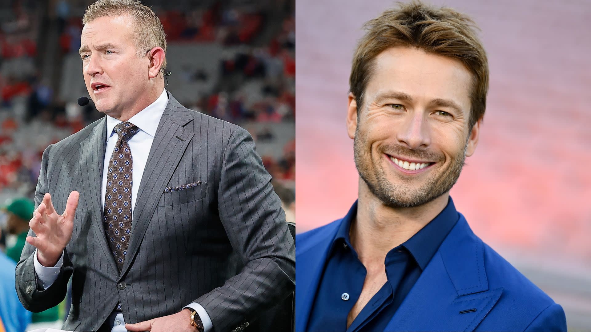 Kirk Herbstreit set the scene for the chaotically hilarious 'Chad Powers.'