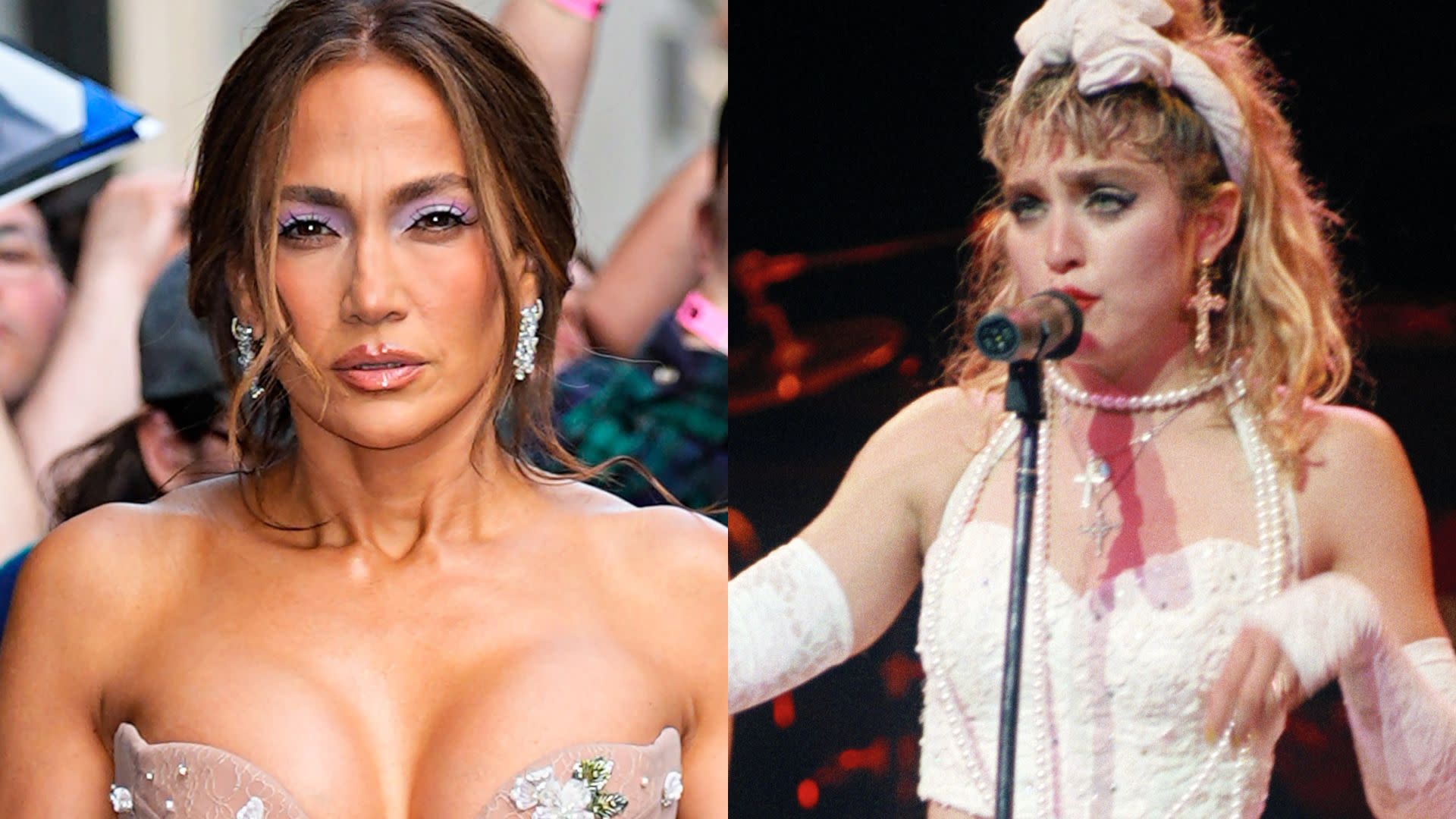 Jennifer Lopez Reenacts Madonna's 'Like a Virgin' Video in Venice