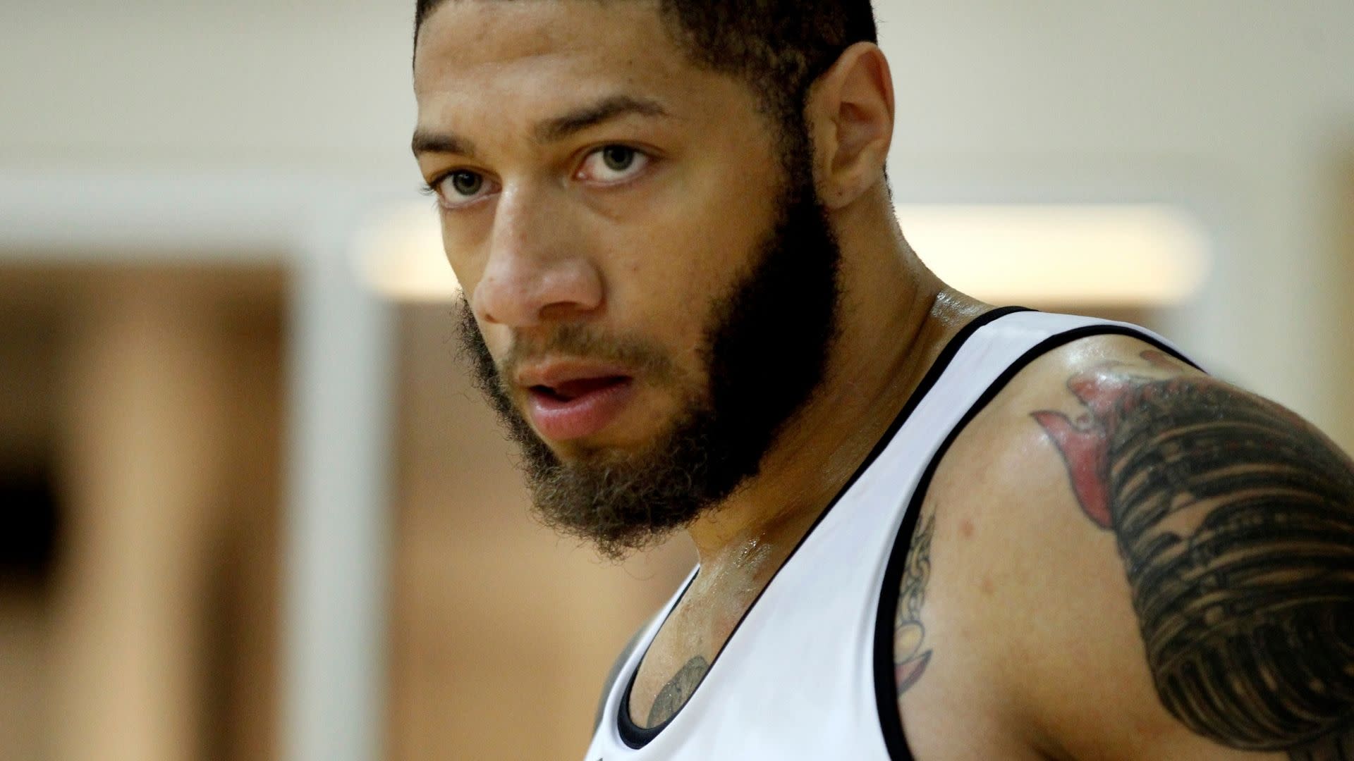 Royce White is Still Stunt-Queening in a Blonde Wig at WNBA Games