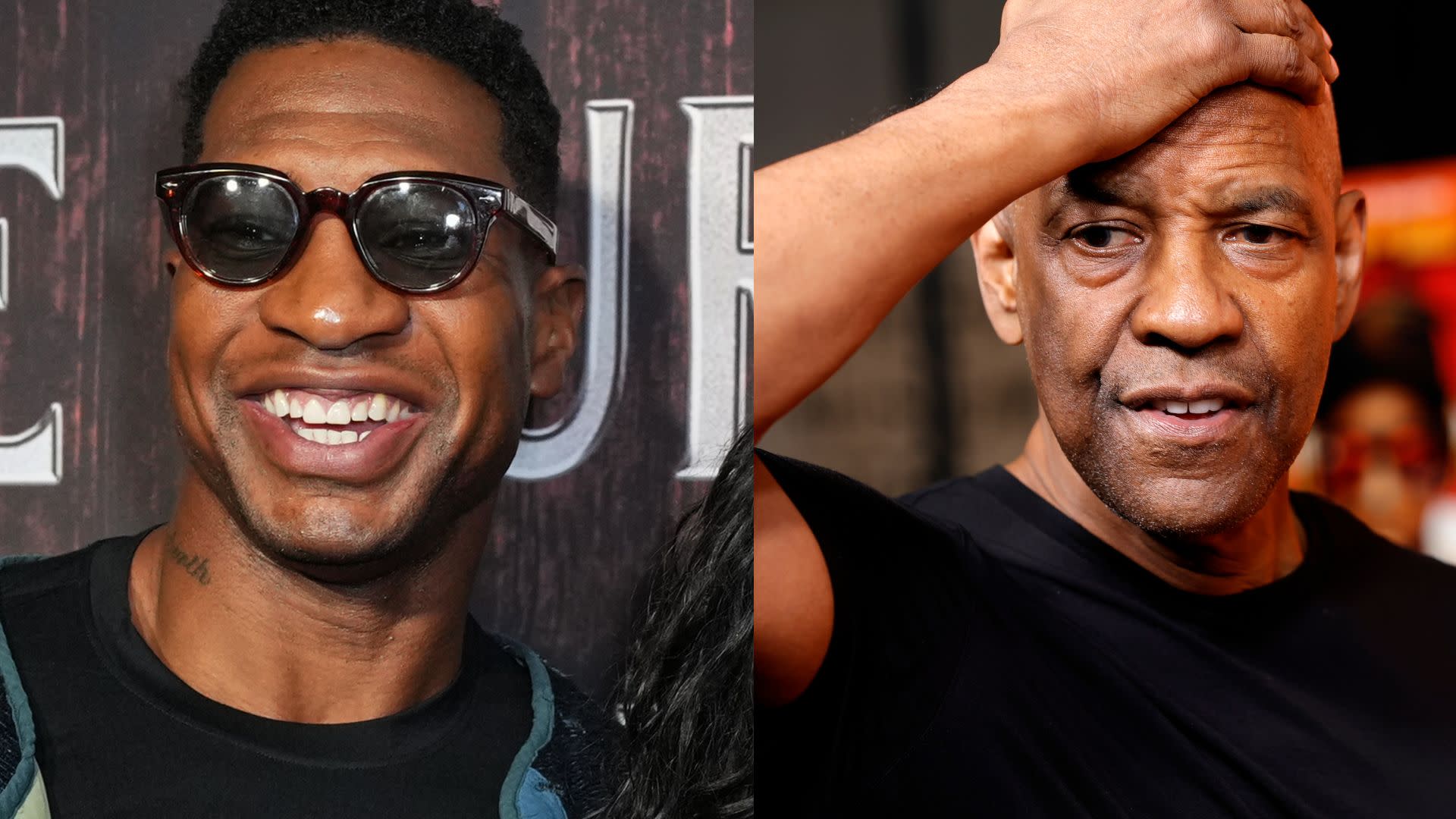 Jonathan Majors Says He'd Love to Work with Denzel Washington: 'I'll Be The Trashman'