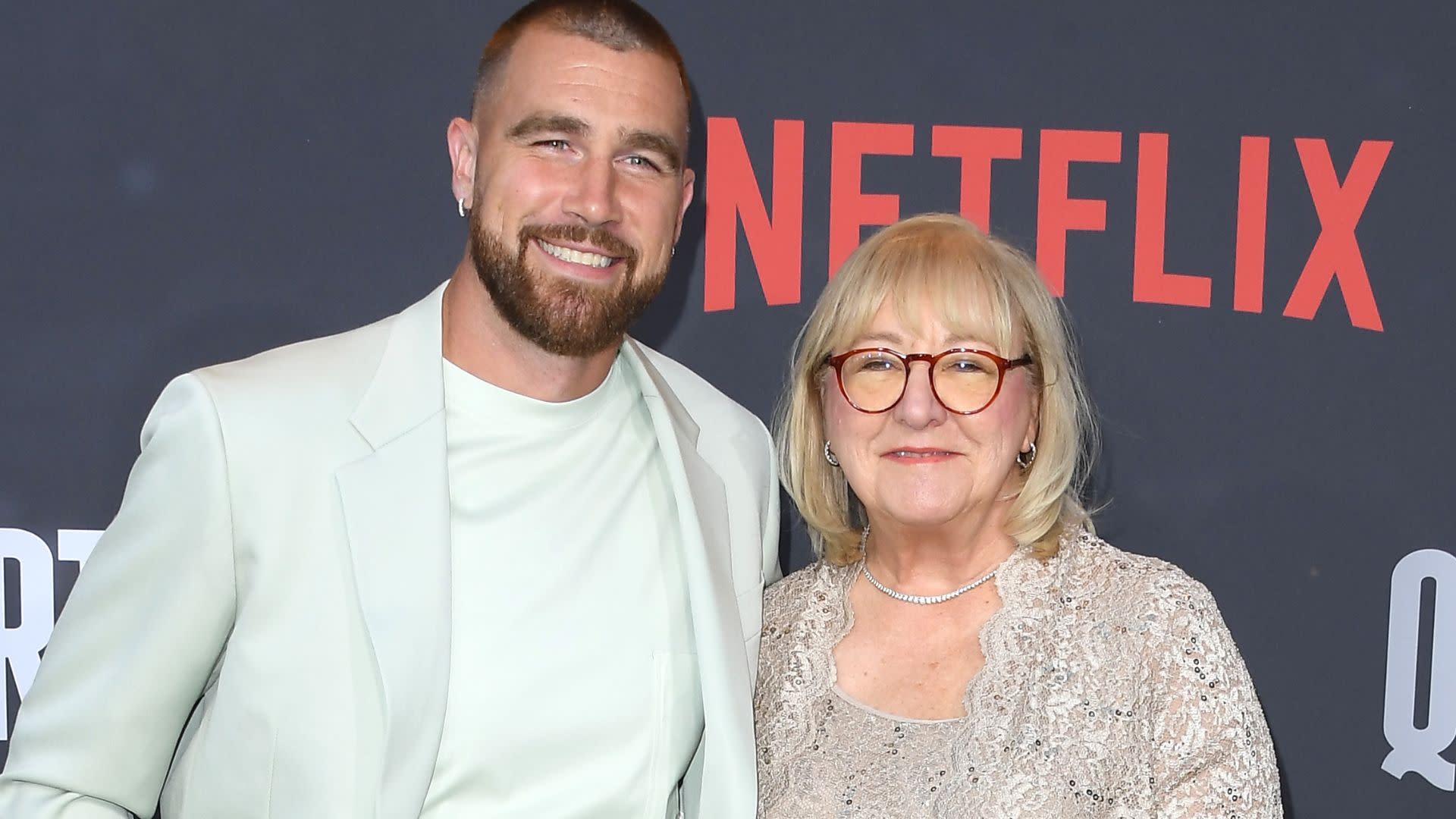 Boy Mom Donna Kelce Says Her Precious Prince Travis Didn't Make Offensive Social Media Posts