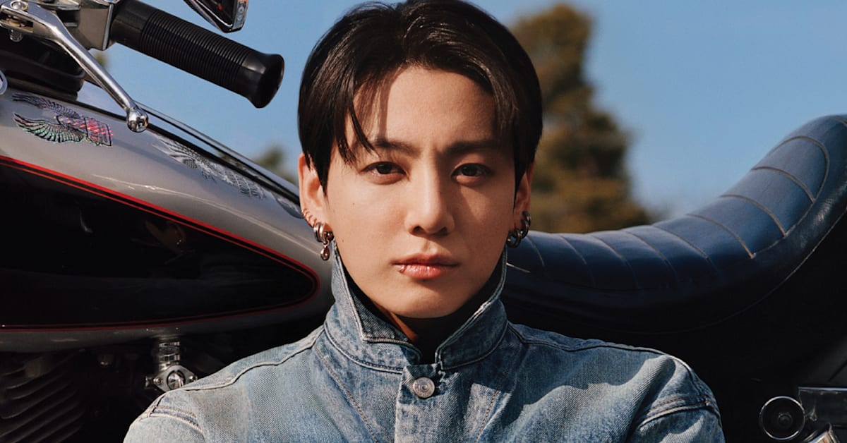Jung Kook Brings Biker Edge to Debut Collab With Calvin Klein