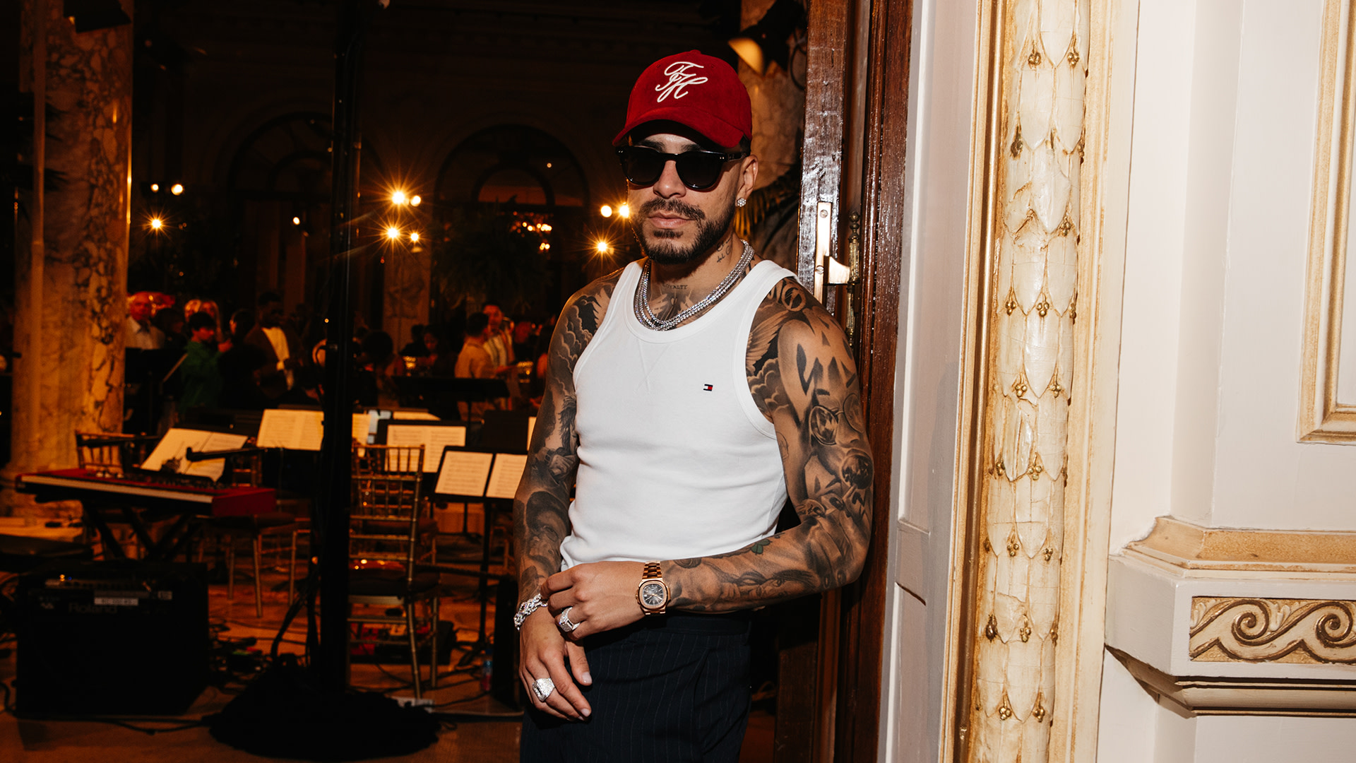 Ryan Castro at the Tommy Hilfiger fashion show as a part of RTW Spring/Summer 2027 held at The Plaza Hotel on September 10, 2026 in New York, New York. 