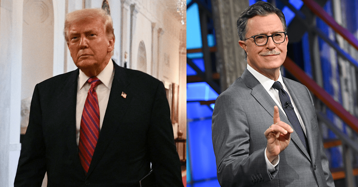 Donald Trump On 'Late Show' Cancellation: 'I Absolutely Love That ...