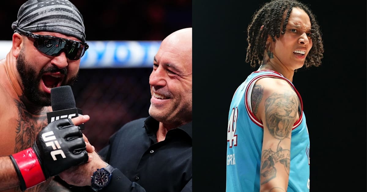 Joe Rogan Laughs As UFC Fighter Josh Hokit Calls Brittney Griner 'A Man'