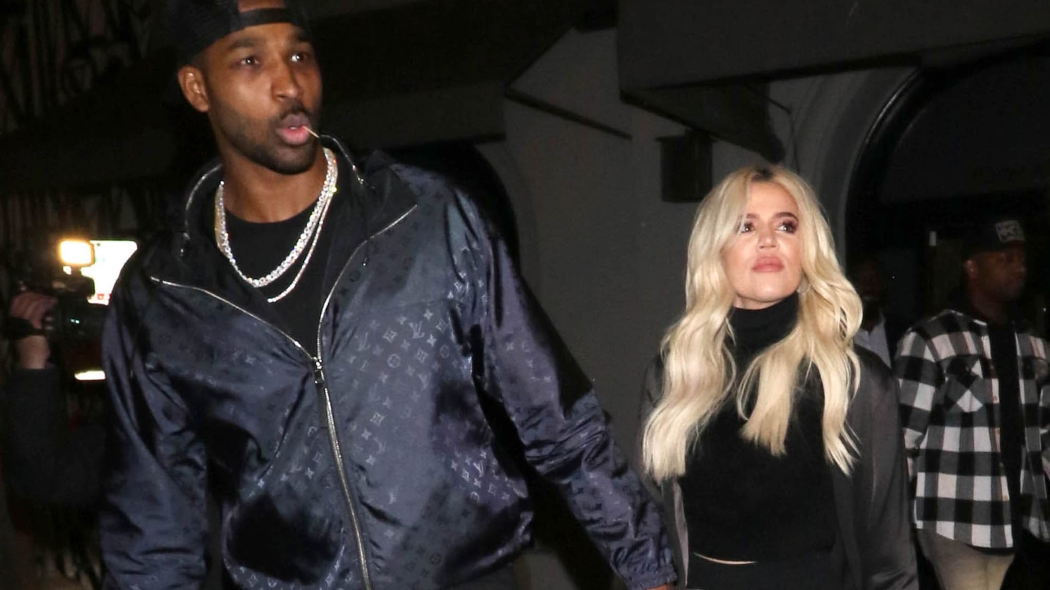 Khloe Kardashian and Tristan Thompson