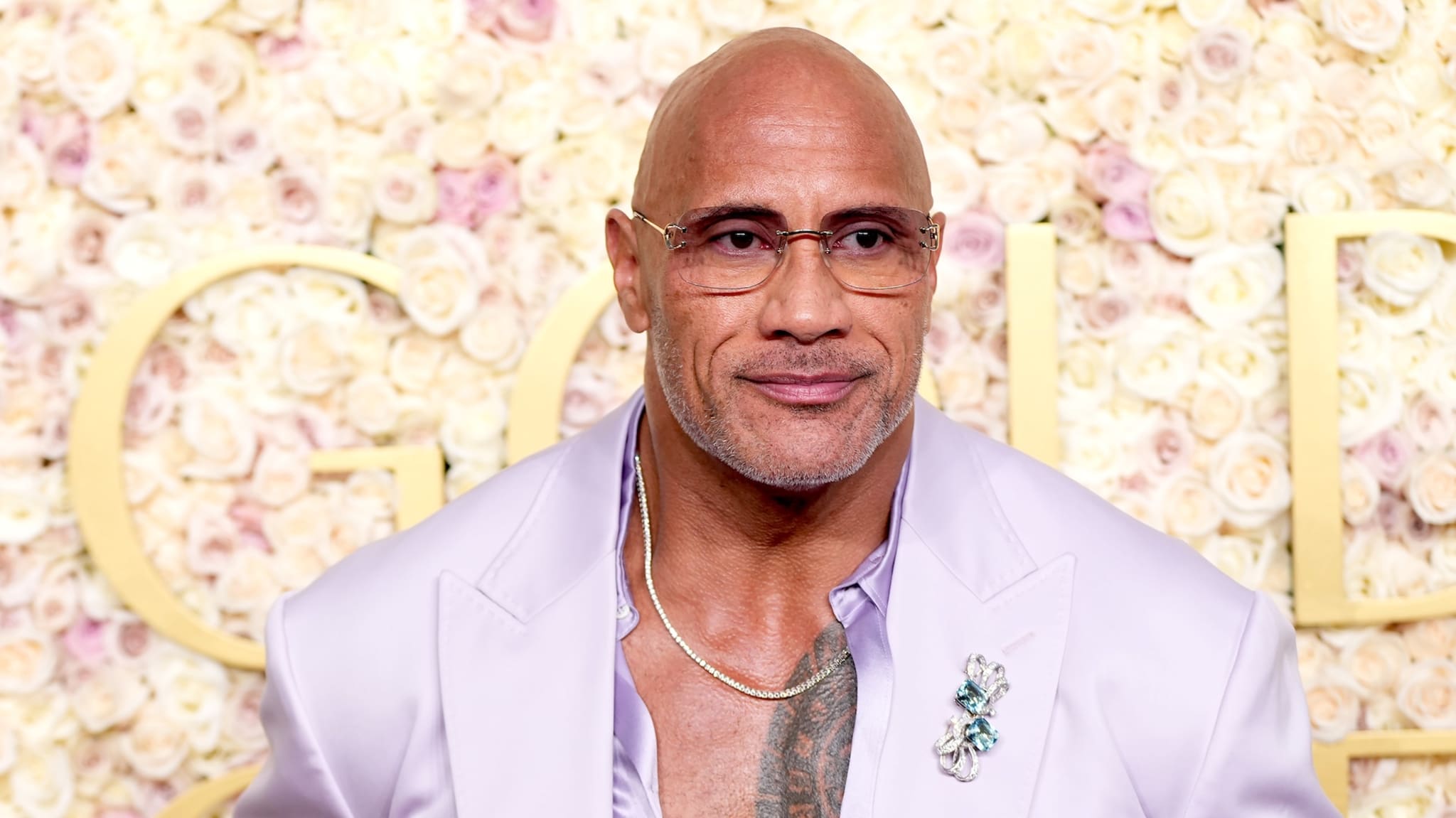 BEVERLY HILLS, CALIFORNIA - JANUARY 05: Dwayne “The Rock” Johnson attends the 82nd Annual Golden Globe Awards at The Beverly Hilton on January 05, 2025 in Beverly Hills, California