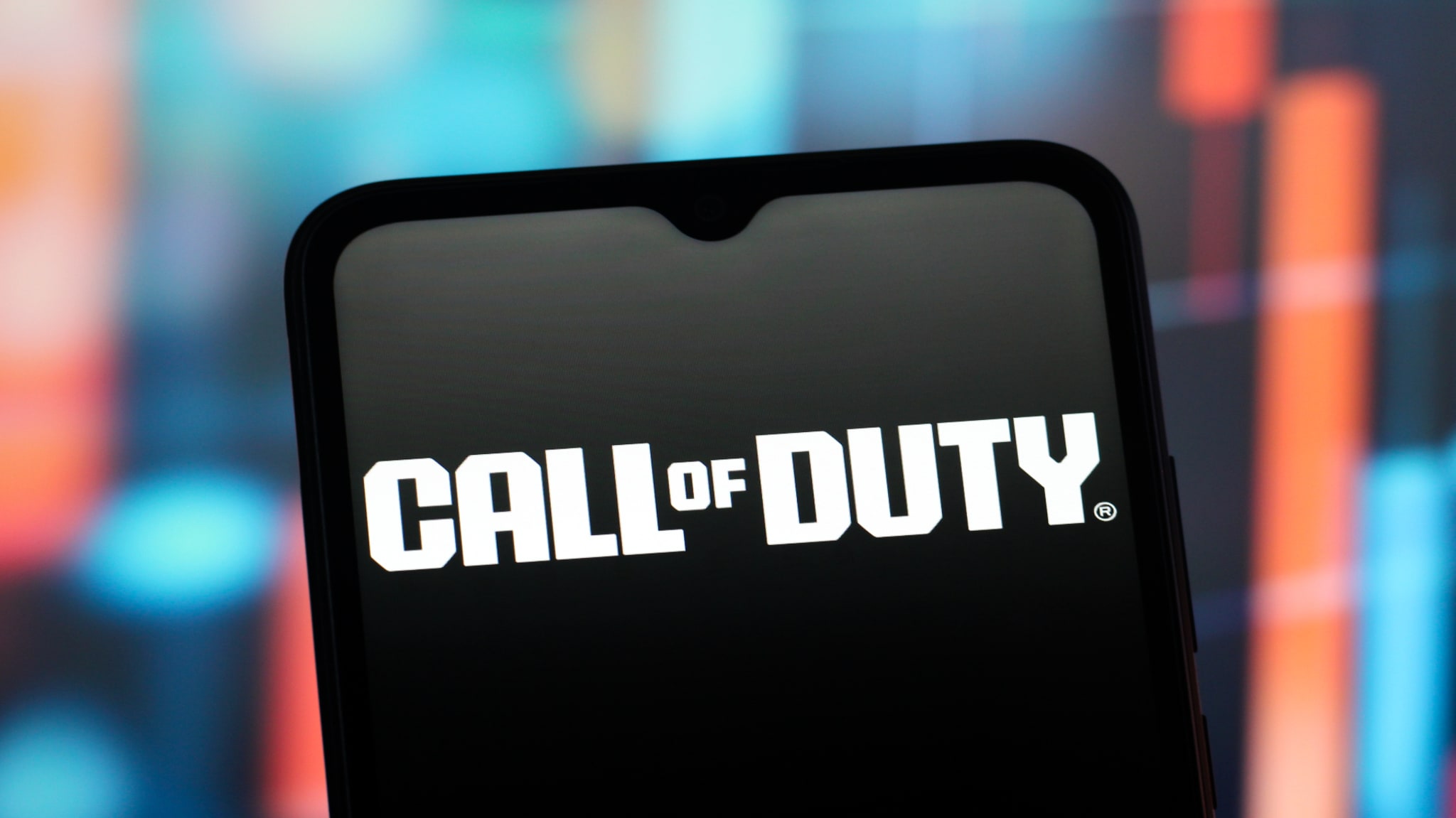 'Call of Duty' logo on phone