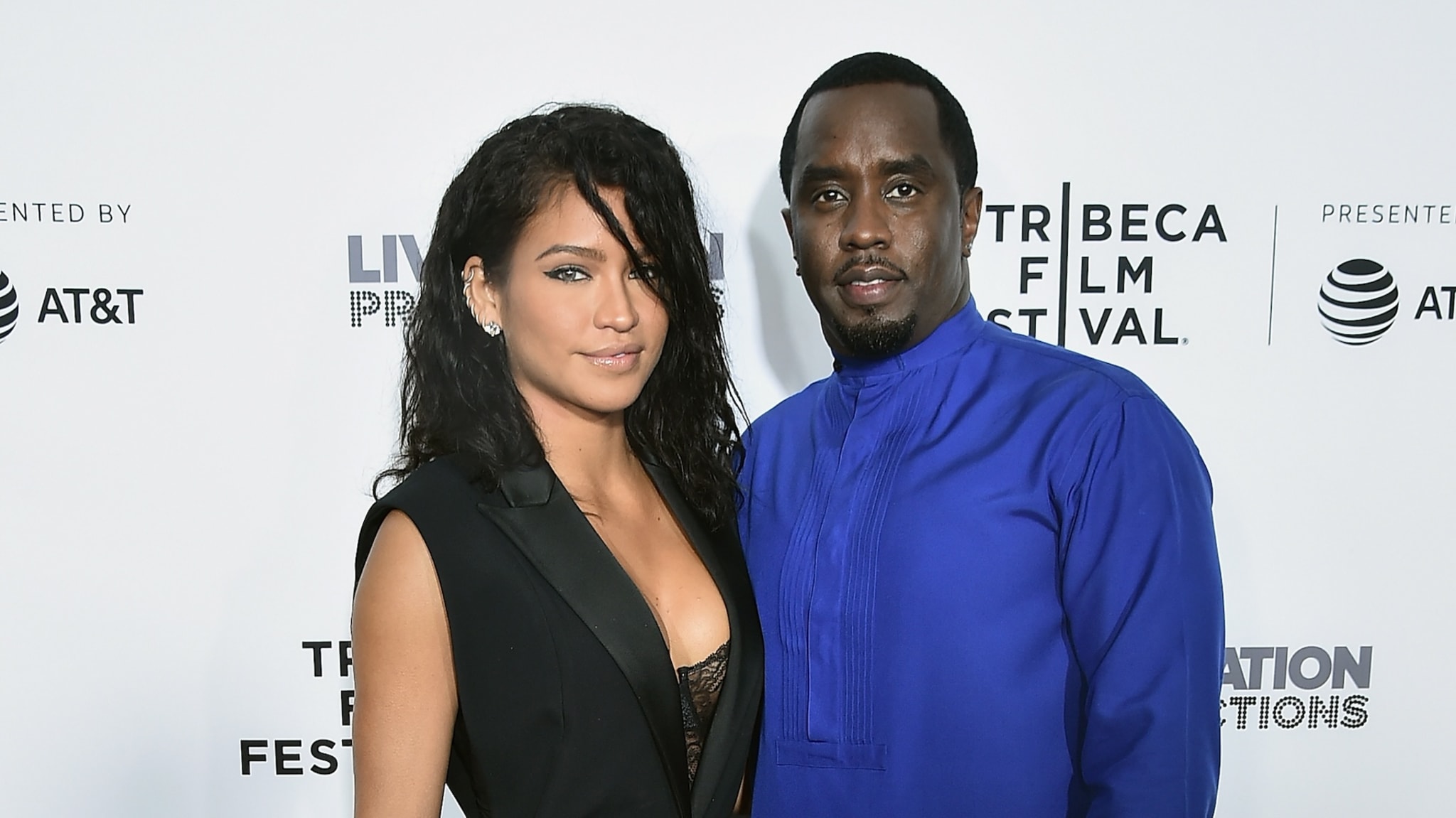 NEW YORK, NY - APRIL 27: Cassie Ventura and Sean Combs attend the "Can't Stop, Won't Stop: The Bad Boy Story" Premiere on April 27, 2017 in New York City