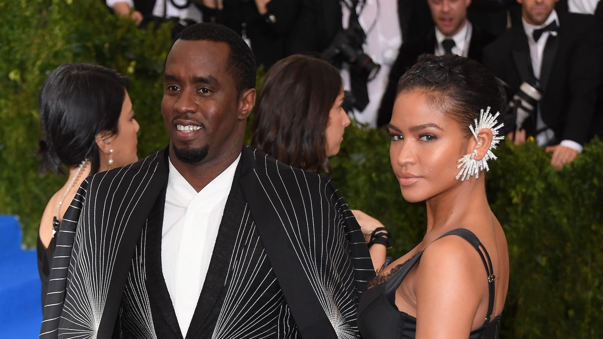 NEW YORK, NY - MAY 01: Cassie and Sean 'P. Diddy' Combs attends "Rei Kawakubo/Comme des Garcons: Art Of The In-Between" Costume Institute Gala - Arrivals at Metropolitan Museum of Art on May 1, 2017 in New York City.