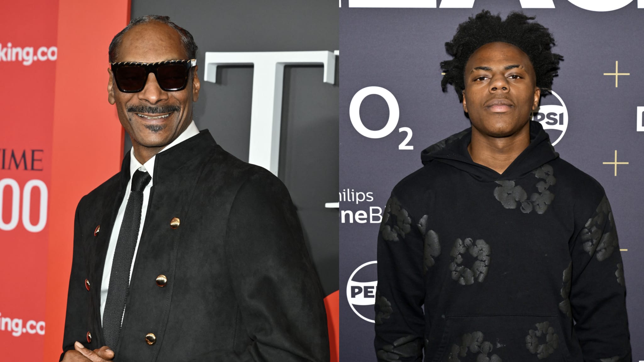 US rapper Snoop Dogg attends the 2025 TIME100 gala at The Jazz at Lincoln Center in New York, April 24, 2025. TIME's annual TIME100 Next list recognizes 100 individuals who are defining the next generation of leadership Artists, Phenoms, Leaders, Advocates and Innovators poised to make the climb and in doing so, make history/IShowSpeed attends the "Baller League x Match Day 6" at Copperbox Arena on April 28, 2025 in London, England.