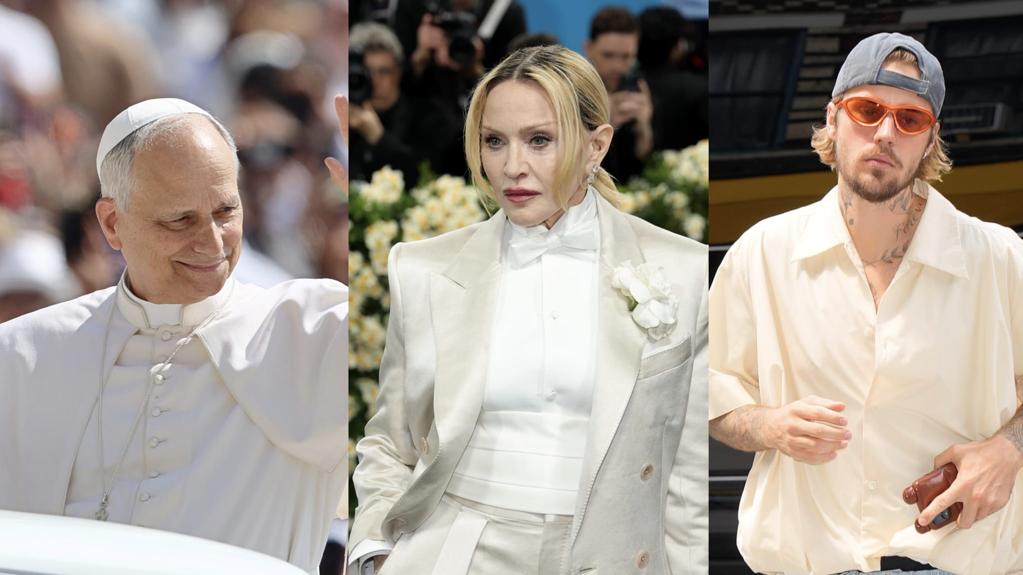 Pope Leo XIV Related to Madonna, Justin Bieber, Angelina