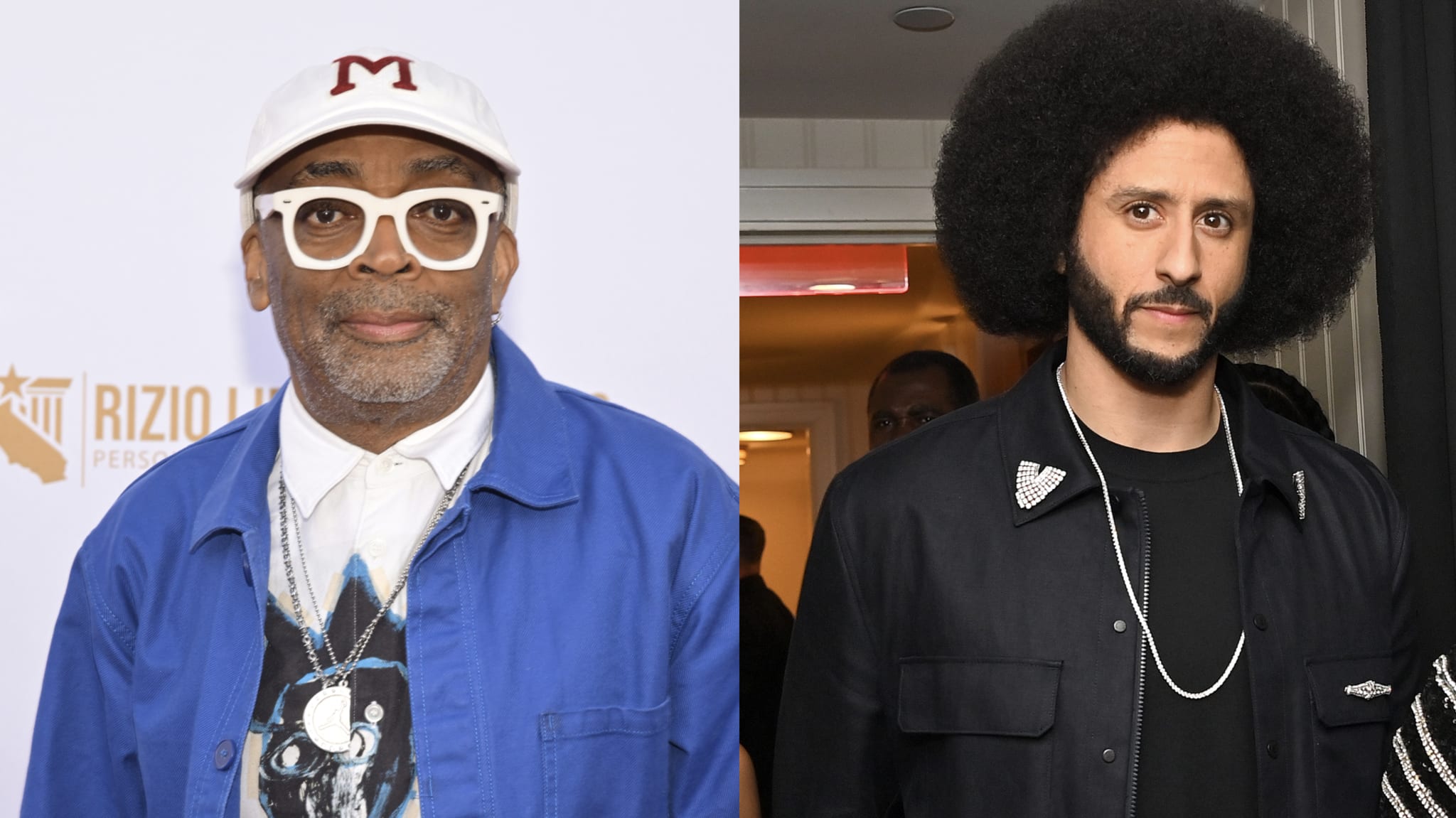 BEVERLY HILLS, CALIFORNIA - AUGUST 15: Lifetime Achievement Award Honoree Spike Lee attends Harold and Carole Pump Foundation 25th Anniversary Celebrity Dinner at The Beverly Hilton on August 15, 2025 in Beverly Hills, California.

NEW YORK, NEW YORK - MAY 06: Colin Kaepernick attends Raising Cane's after Met Gala lounge at Casa Cipriani on May 06, 2025 in New York City.